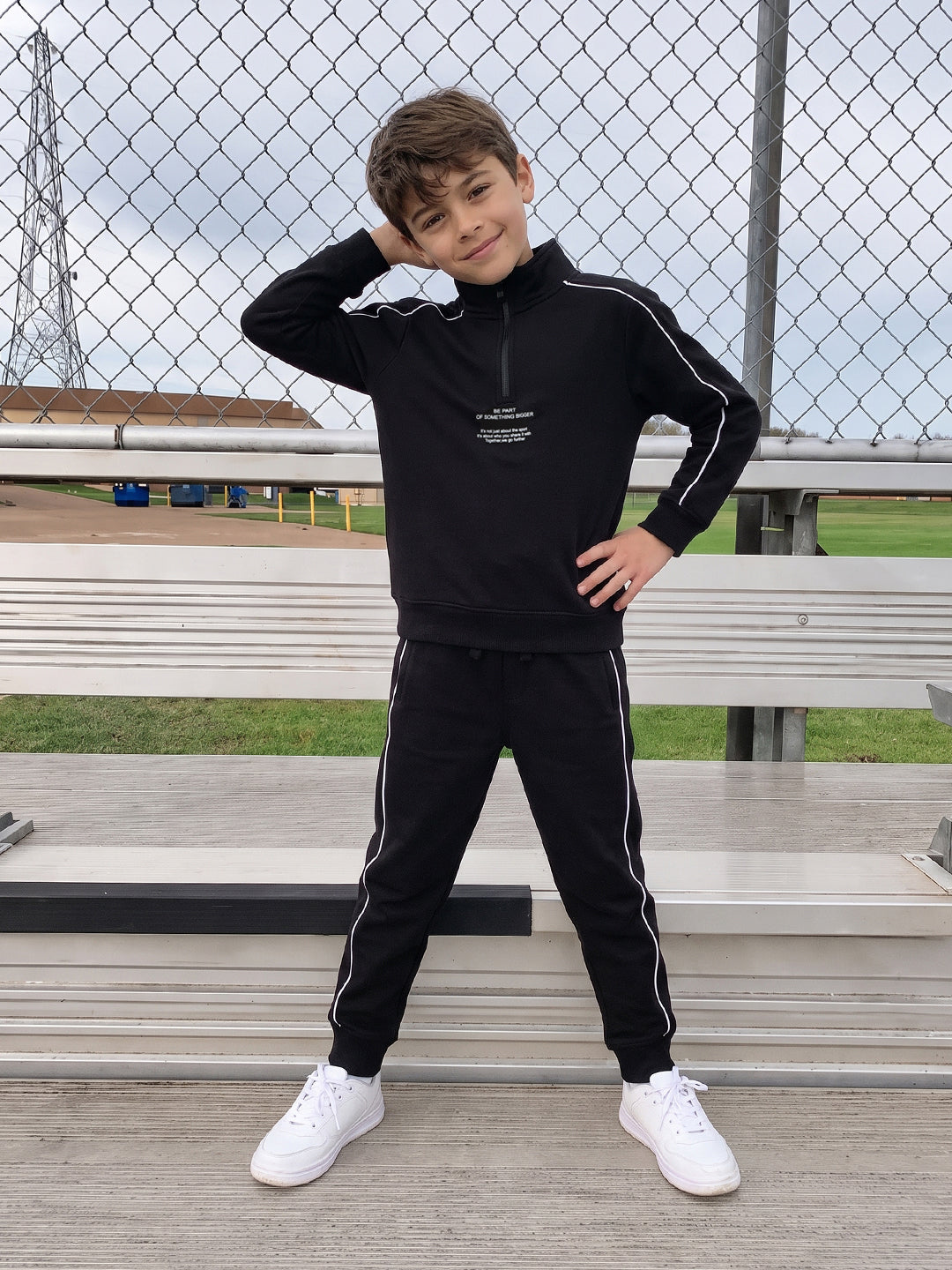 Lil Tomatoes Boys Cotton Fleece Track Suits