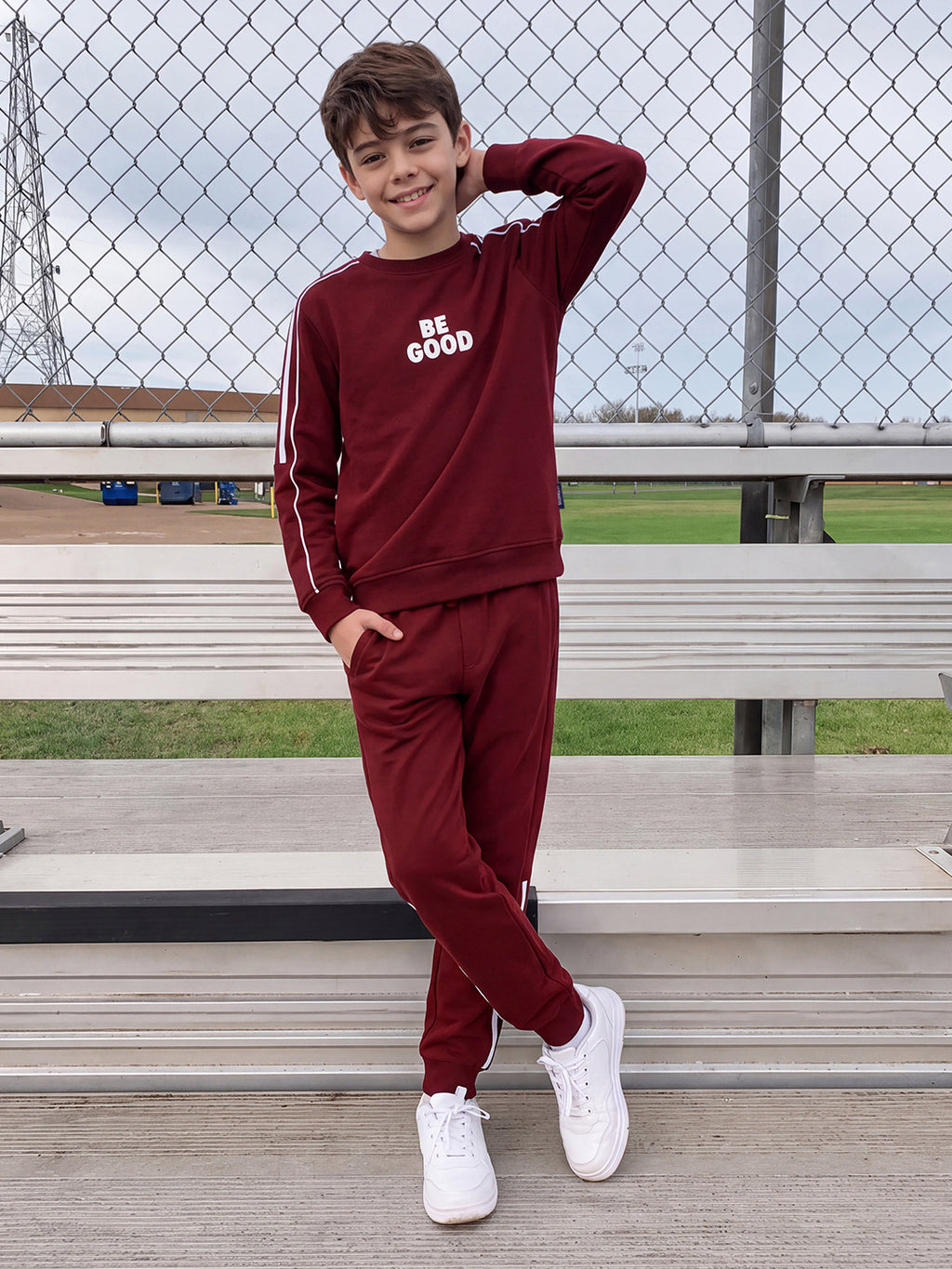 Lil Tomatoes Boys Cotton Looper Track Suits