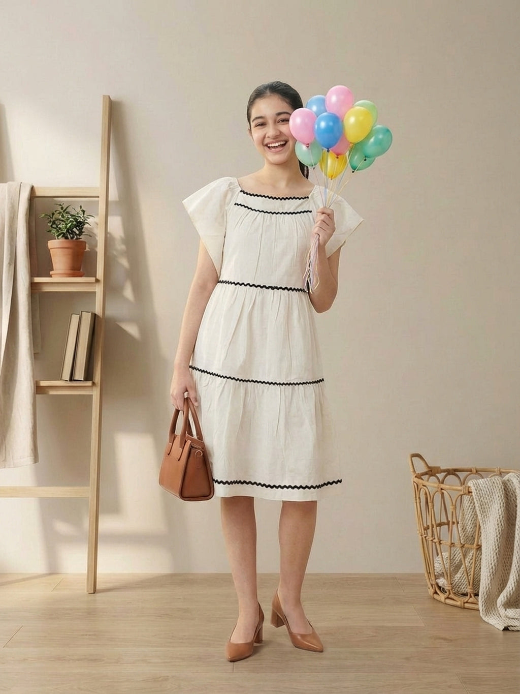 Lil Tomatoes Girls Cotton Dress