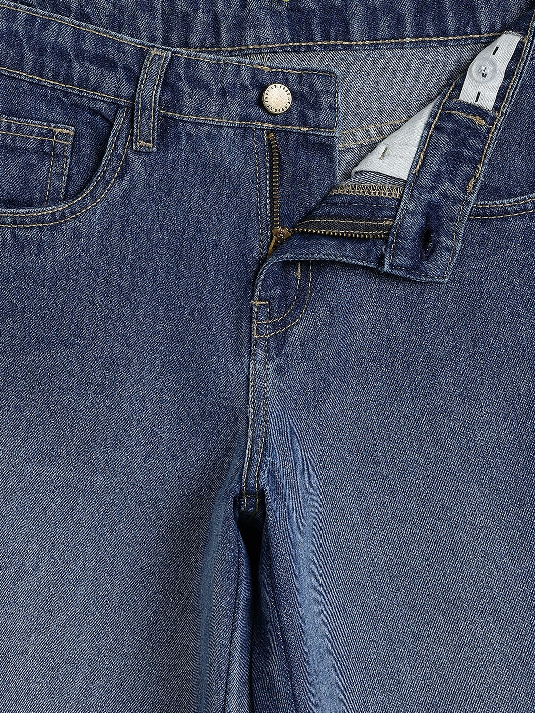 Lil Tomatoes Girls Wide Leg Denim Jeans