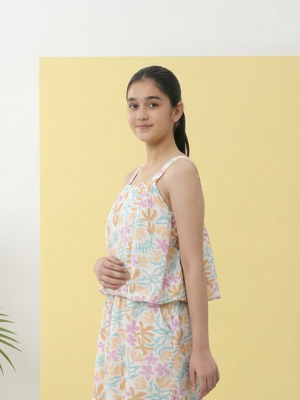 Lil Tomatoes Girls Cotton Jumpsuits