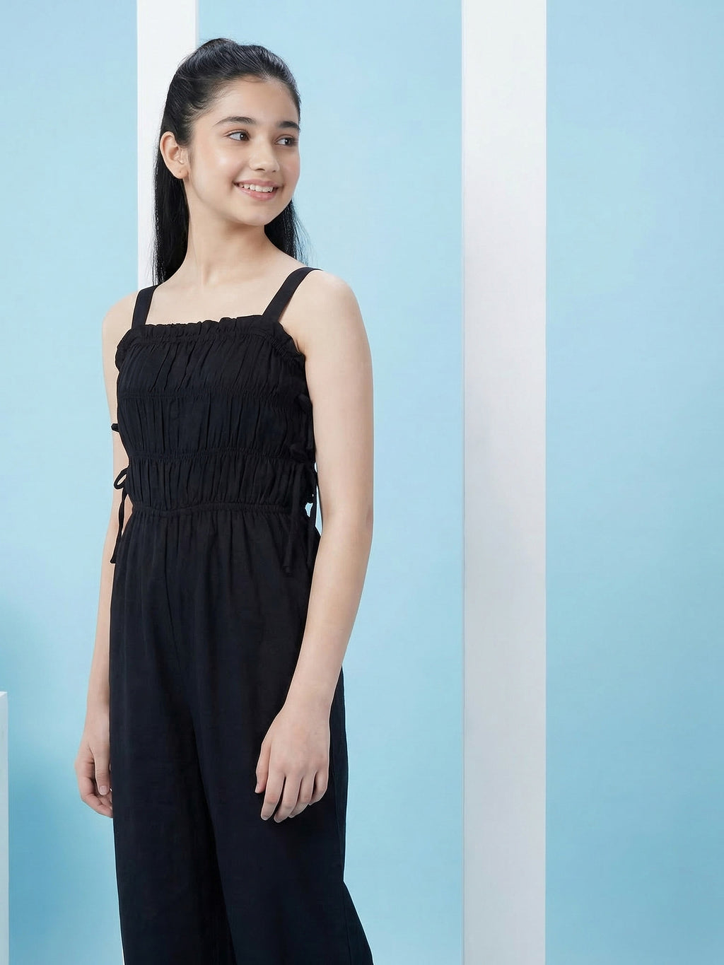 Lil Tomatoes Girls Cotton Jumpsuits