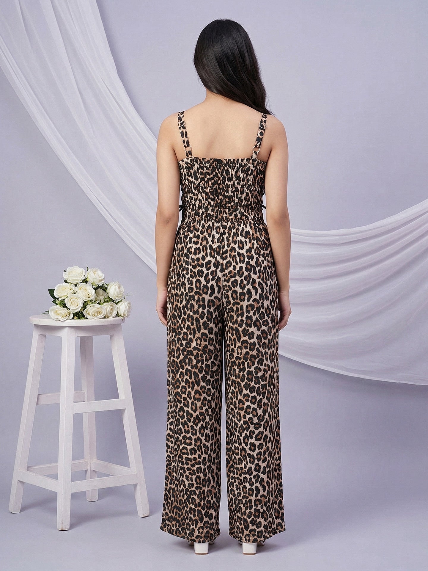 Lil Tomatoes Girls Cotton Jumpsuits