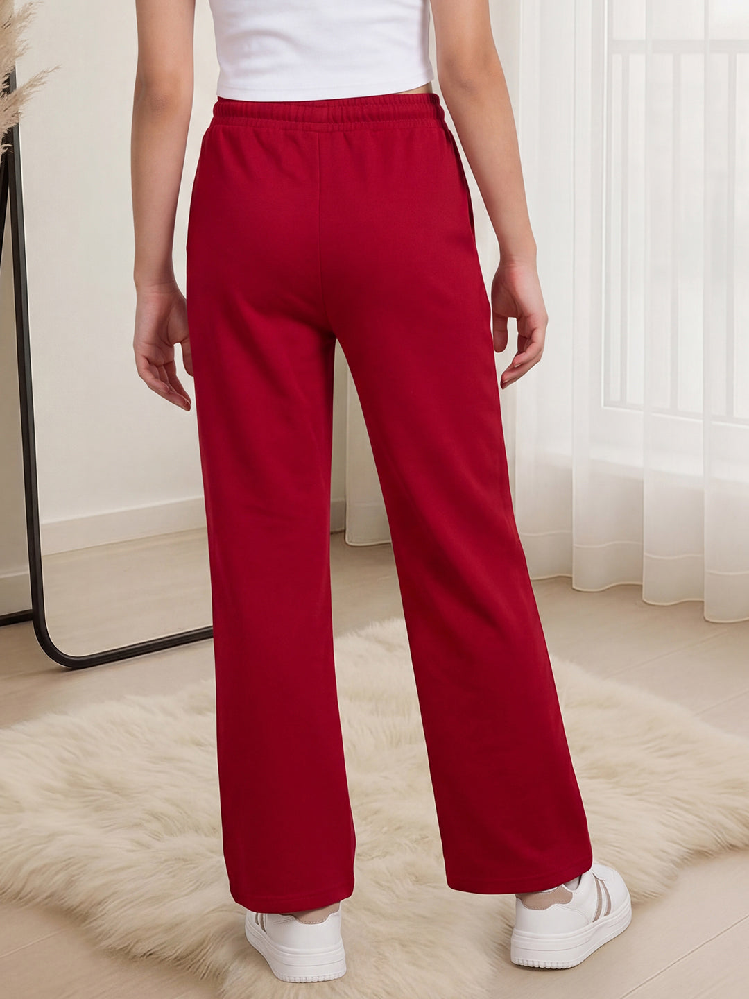 Lil Tomatoes Girls Cotton Looper Trackpant