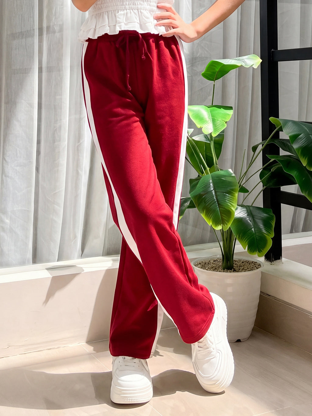 Lil Tomatoes Girls Cotton Looper Trackpant