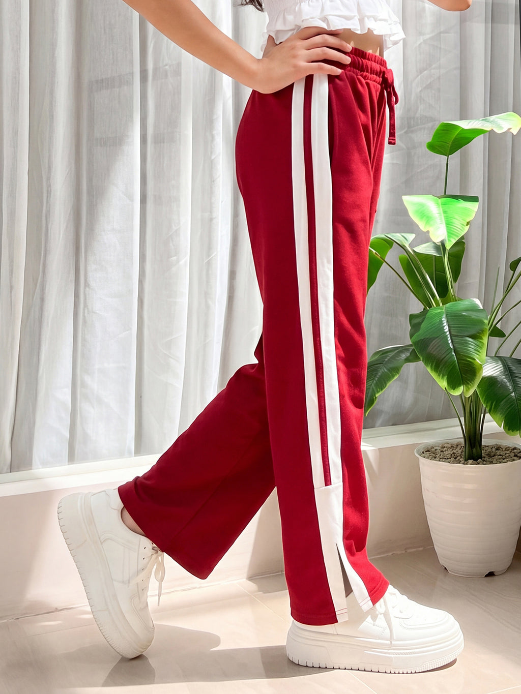 Lil Tomatoes Girls Cotton Looper Trackpant