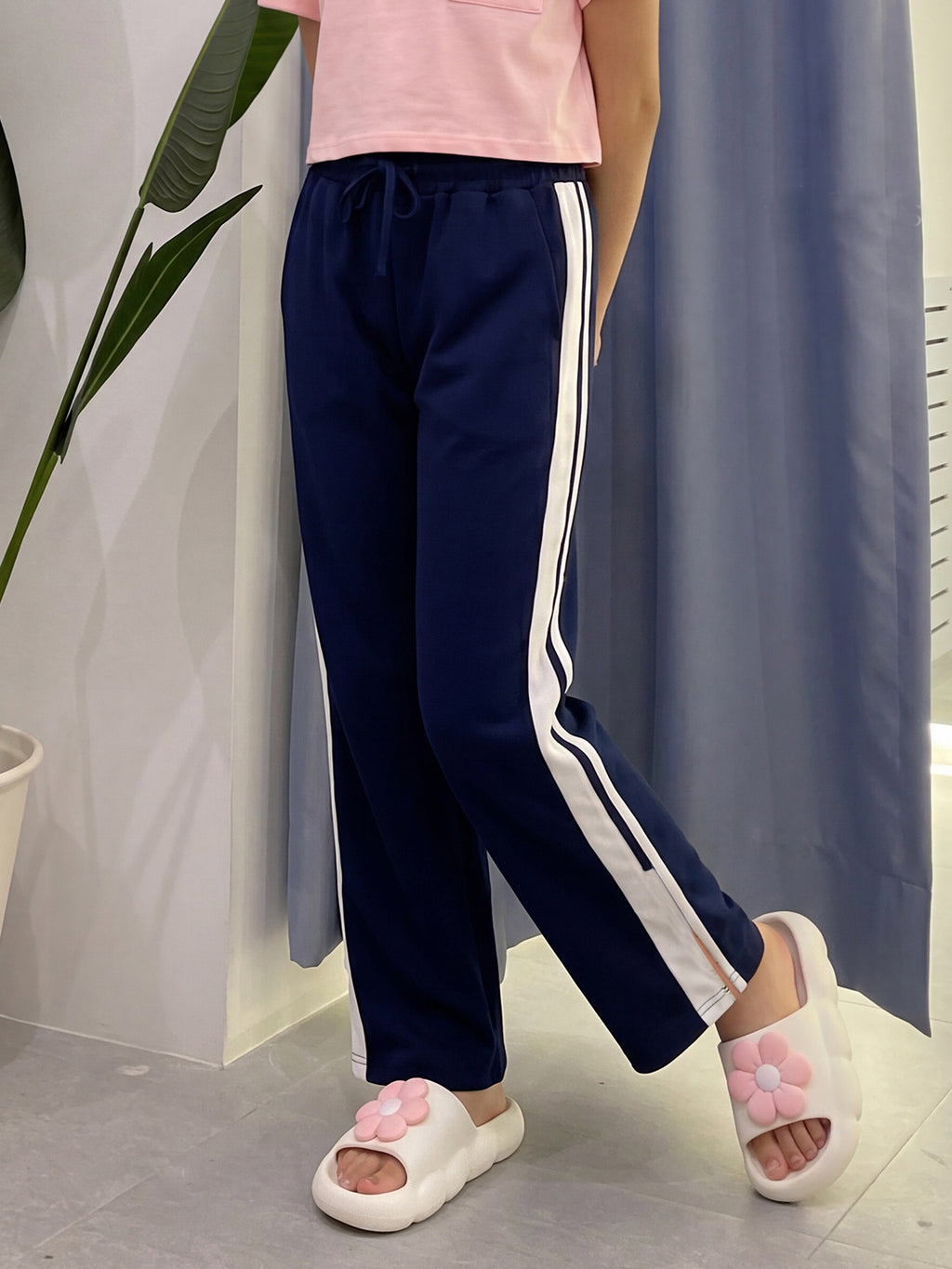 Lil Tomatoes Girls Cotton Looper Trackpant