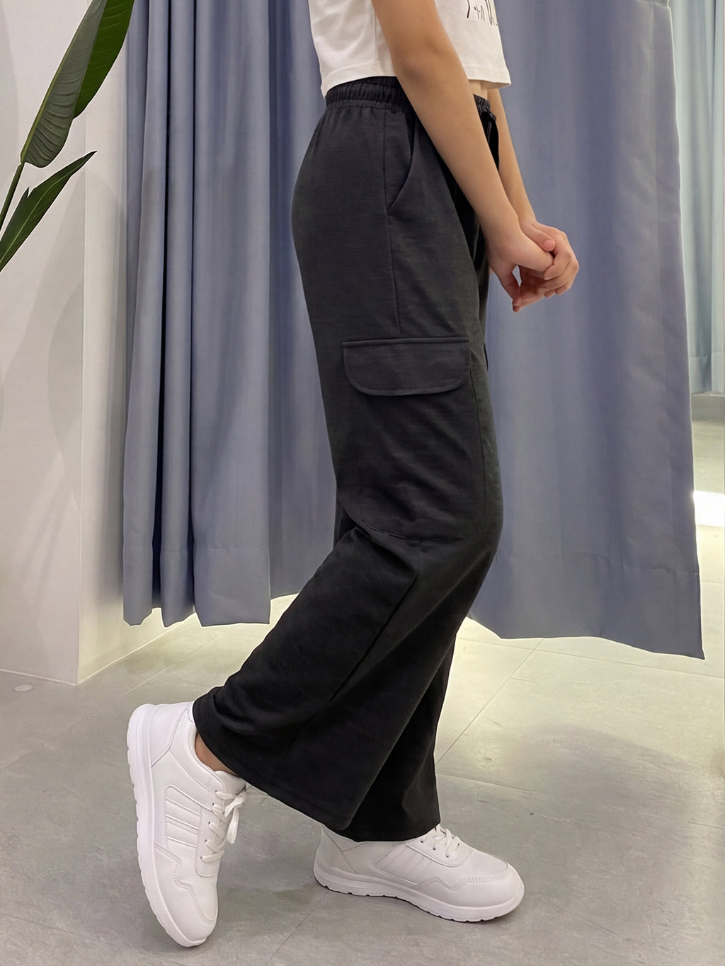 Lil Tomatoes Girls Cotton Looper Trackpant