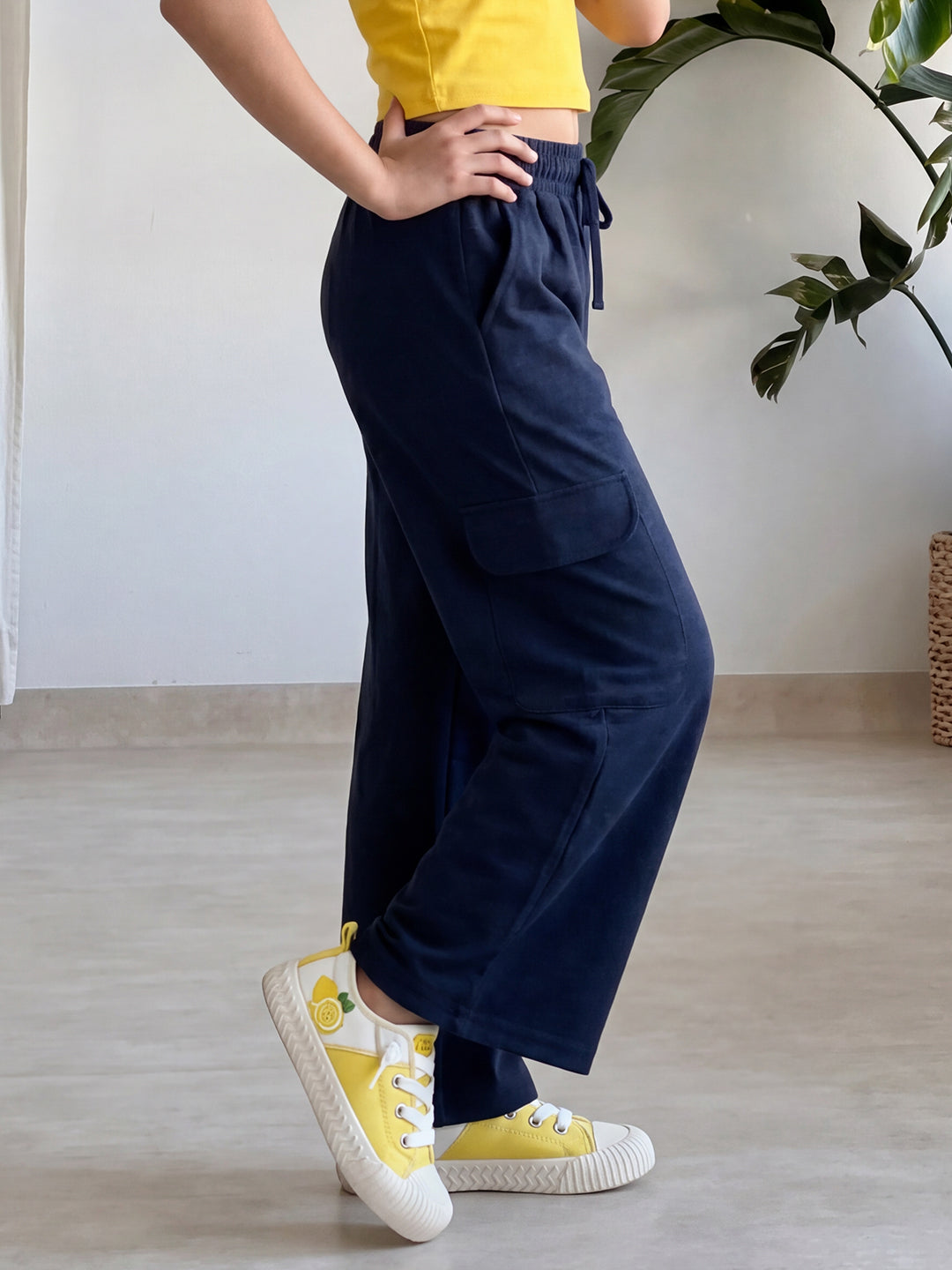 Lil Tomatoes Girls Cotton Looper Trackpant