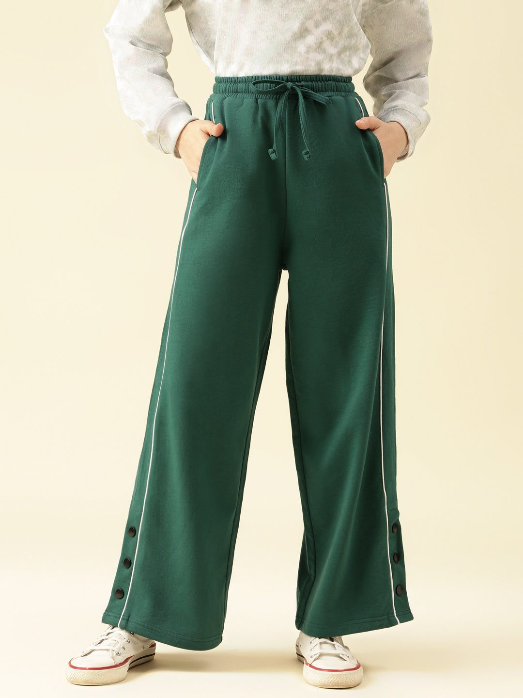 Lil Tomatoes Girls Cotton Looper Trackpant