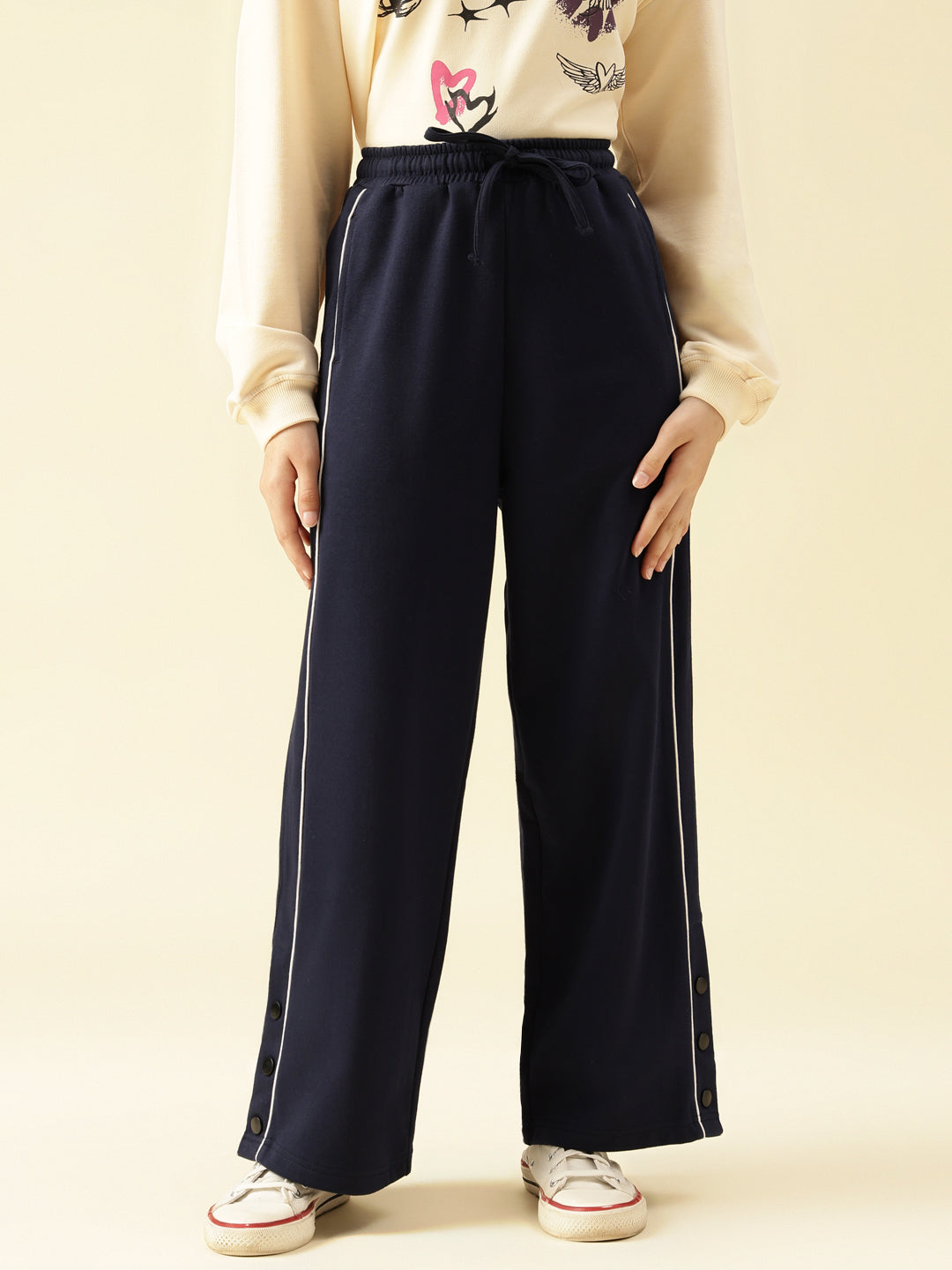 Lil Tomatoes Girls Cotton Looper Trackpant