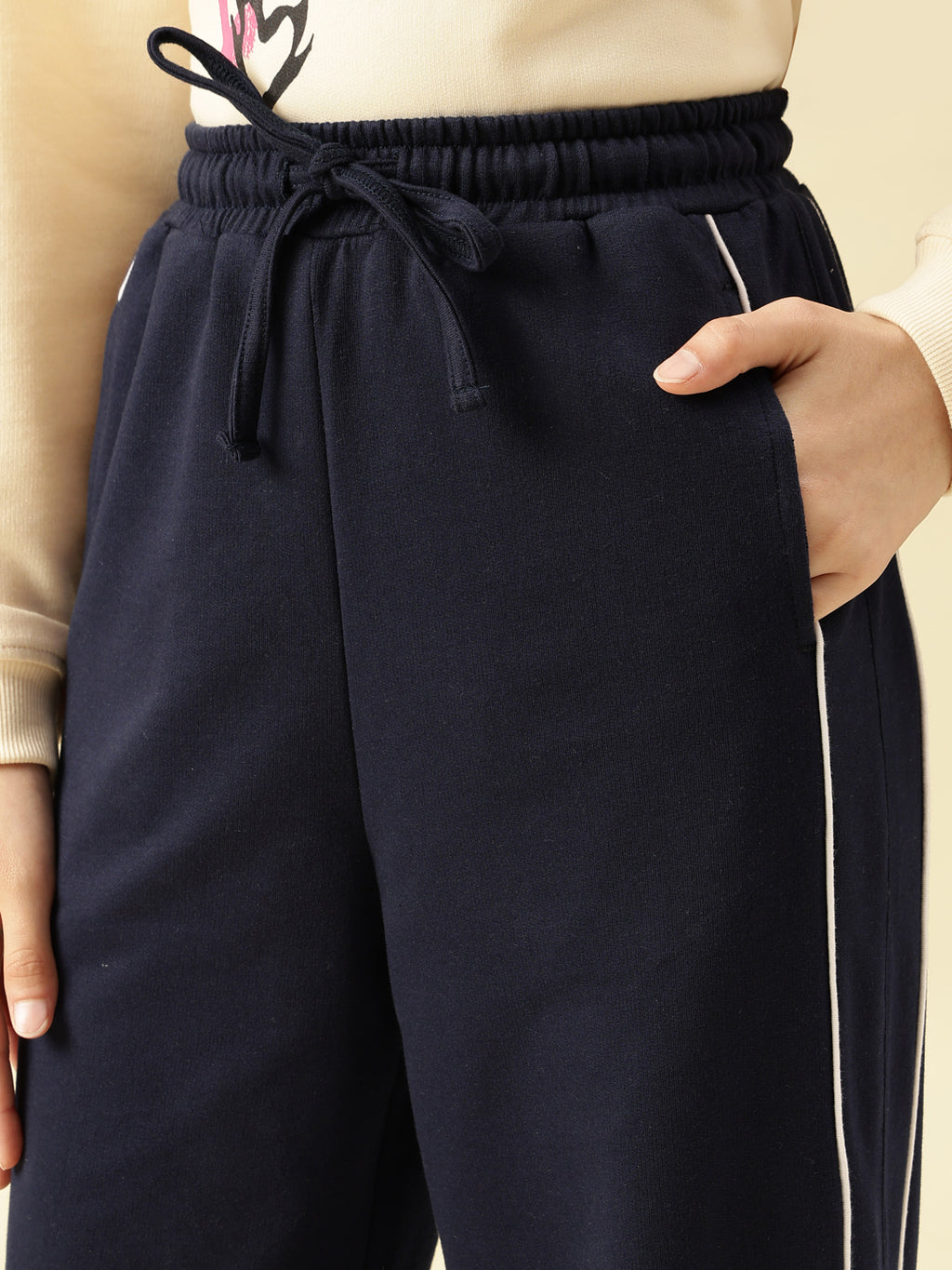Lil Tomatoes Girls Cotton Looper Trackpant