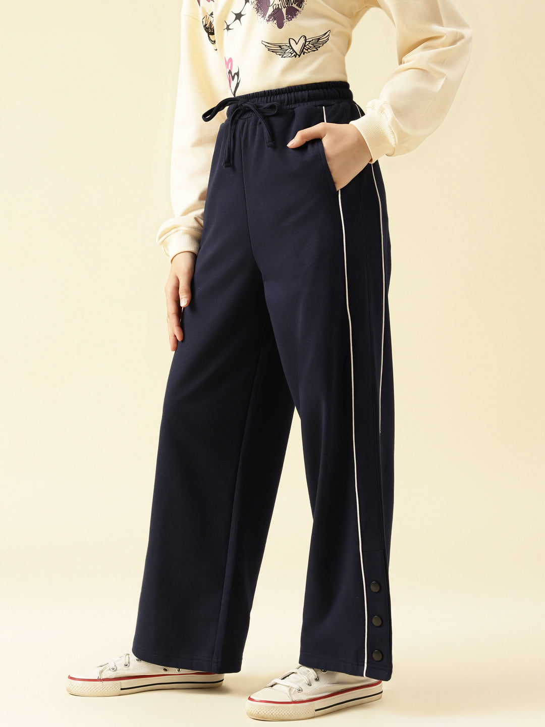 Lil Tomatoes Girls Cotton Looper Trackpant