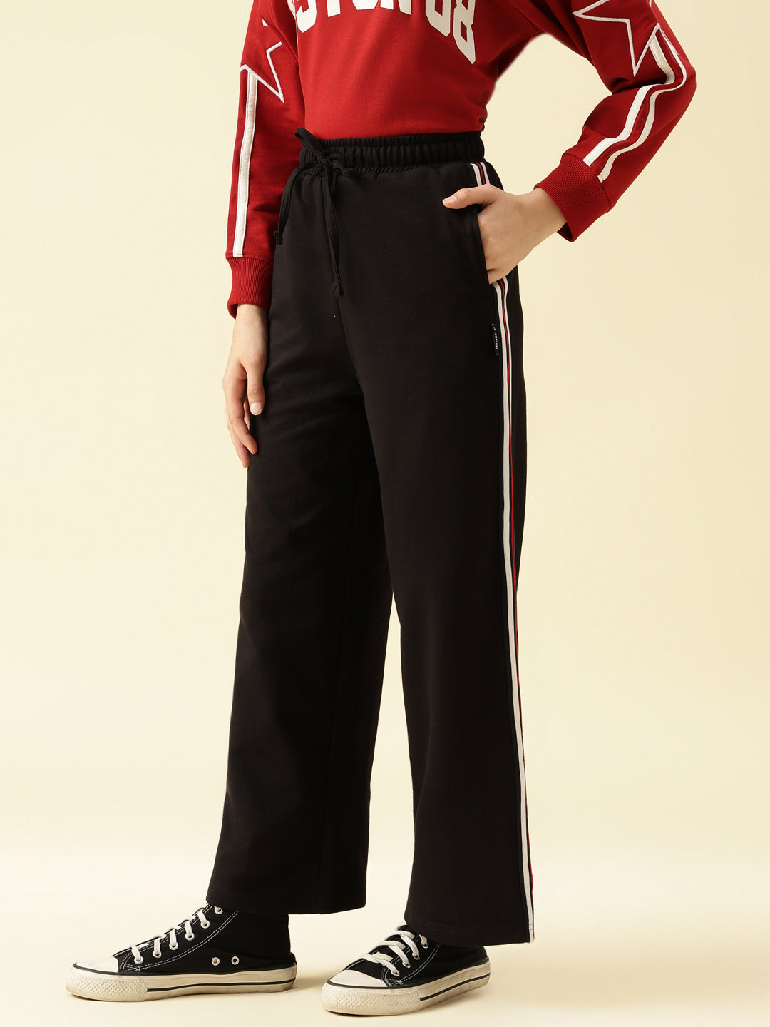 Lil Tomatoes Girls Cotton Looper Trackpant
