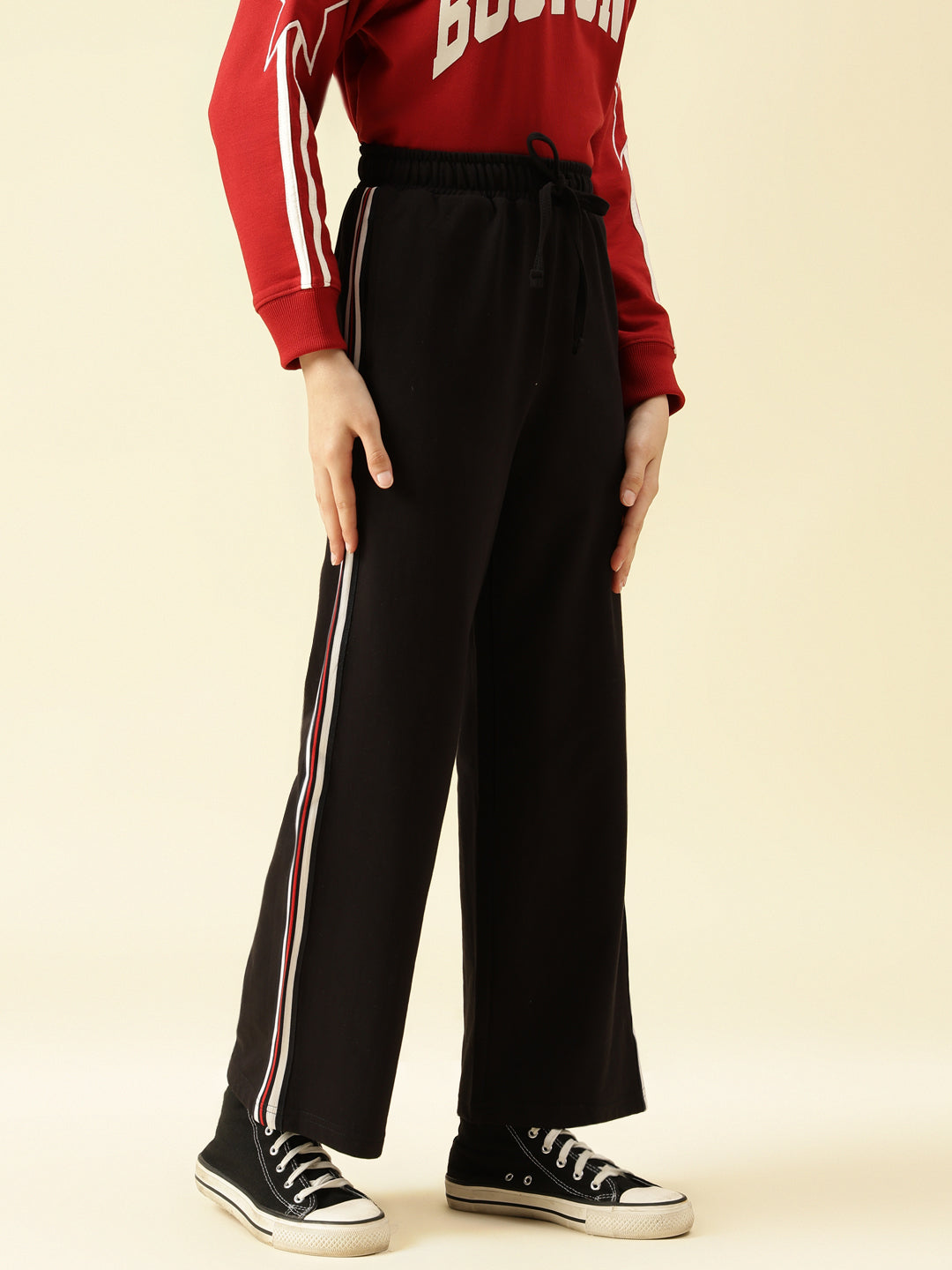Lil Tomatoes Girls Cotton Looper Trackpant