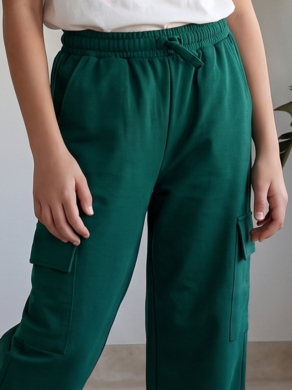 Lil Tomatoes Girls Cotton Looper Trackpant