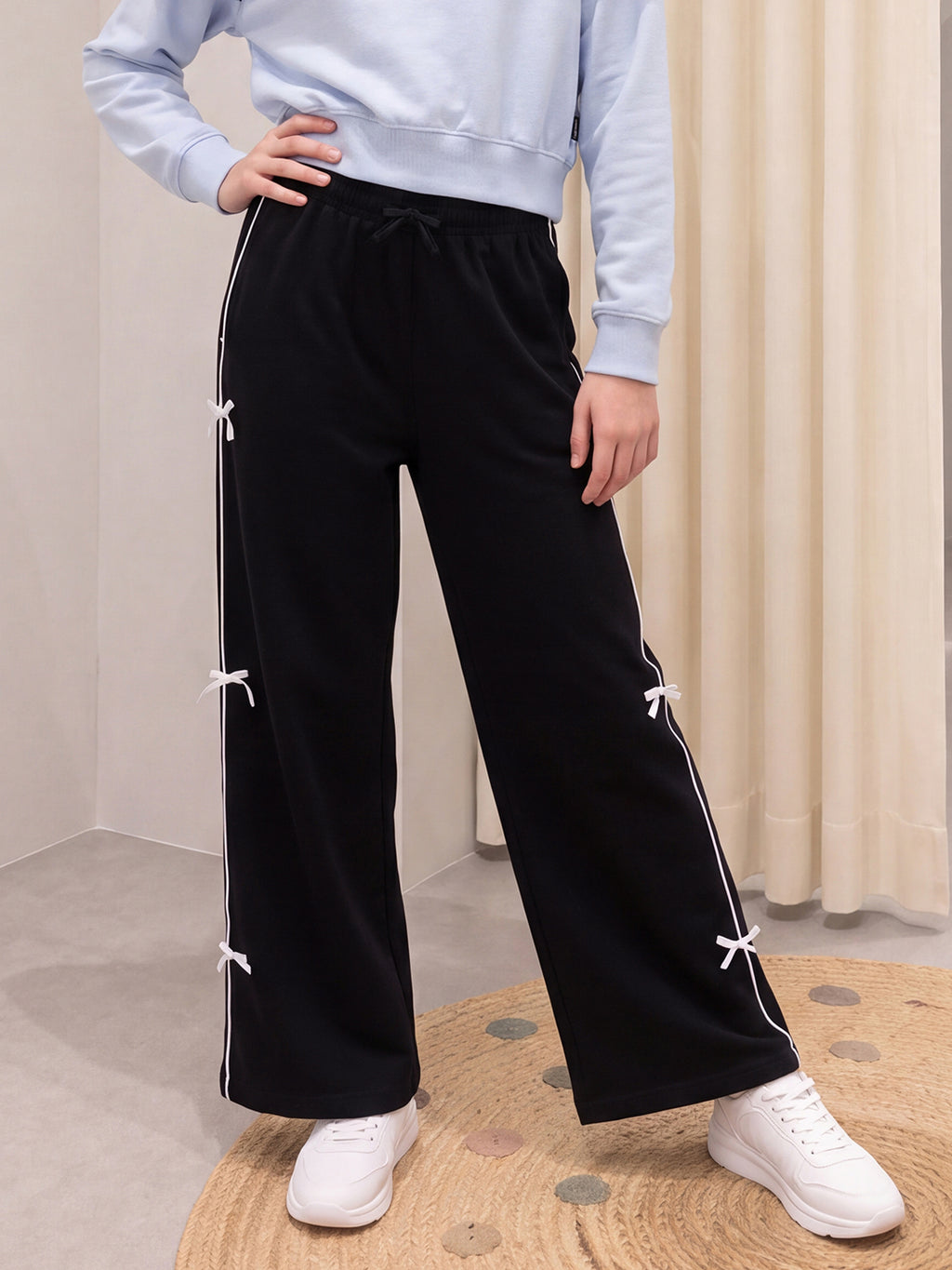Lil Tomatoes Girls Cotton Looper Trackpant