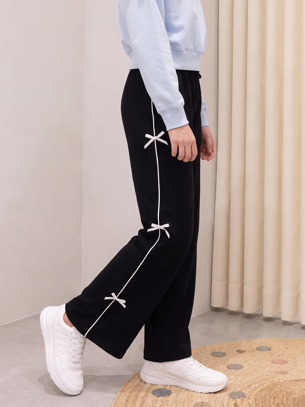 Lil Tomatoes Girls Cotton Looper Trackpant