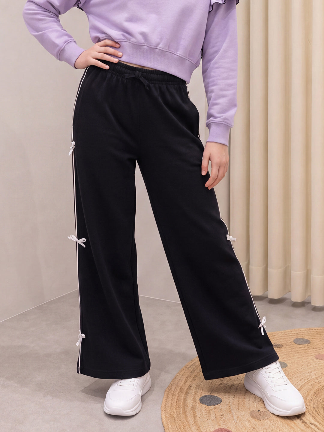 Lil Tomatoes Girls Cotton Looper Trackpant