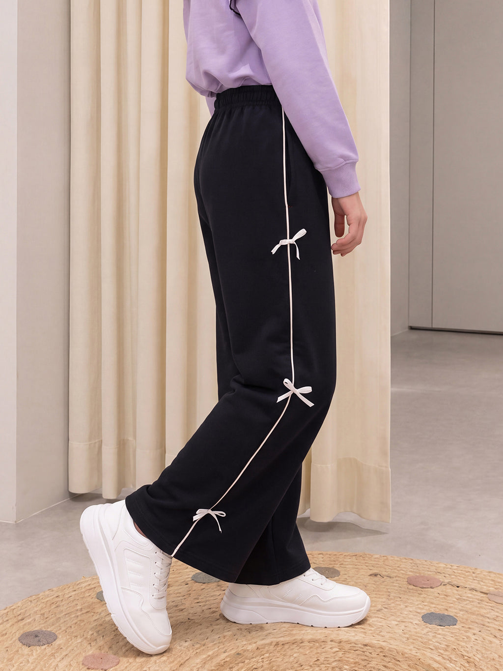 Lil Tomatoes Girls Cotton Looper Trackpant