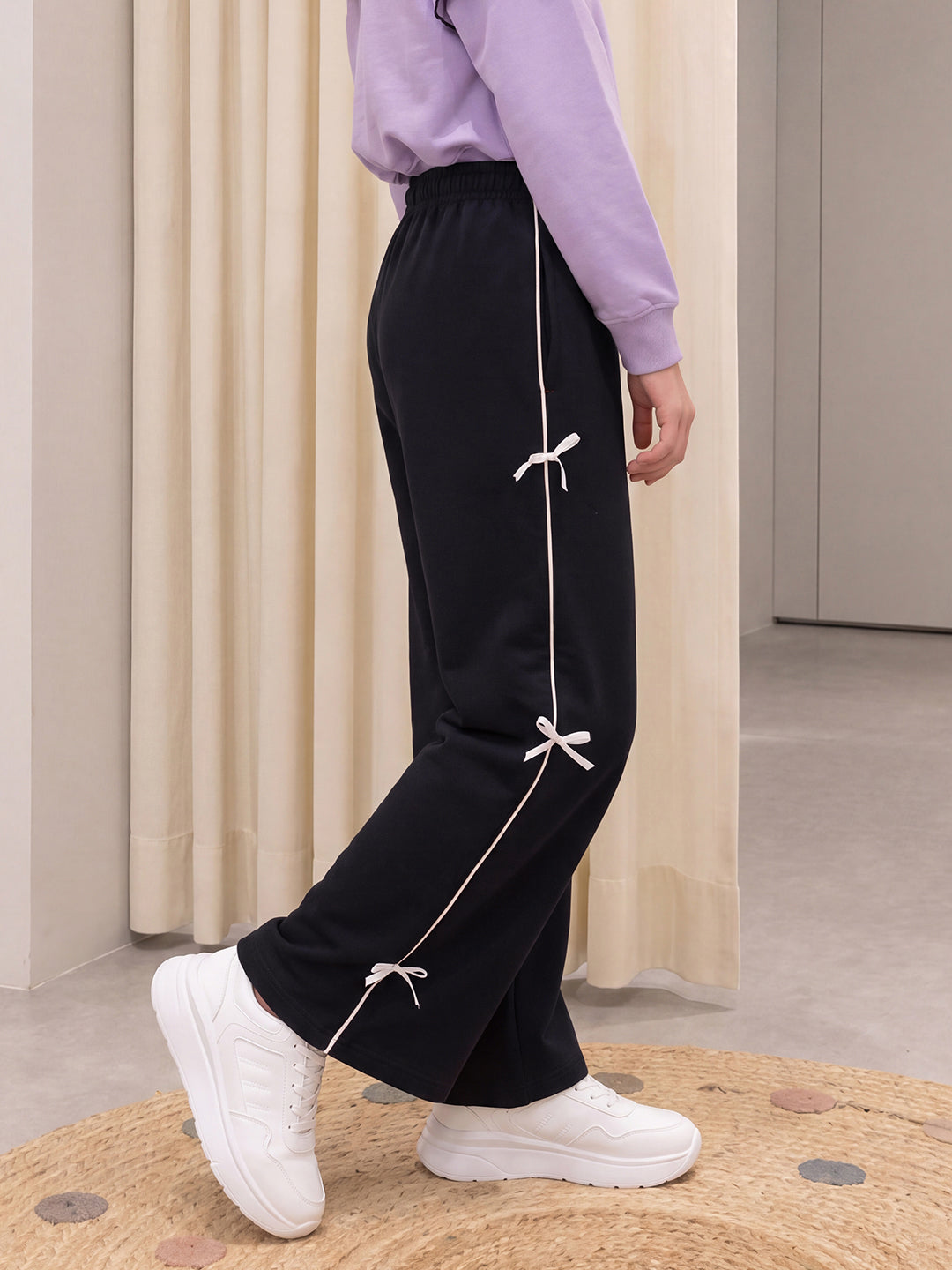 Lil Tomatoes Girls Cotton Looper Trackpant