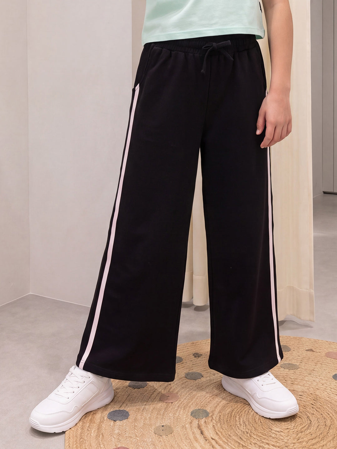 Lil Tomatoes Girls Cotton Looper Trackpant