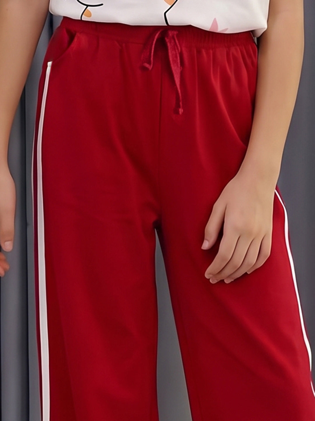 Lil Tomatoes Girls Cotton Looper Trackpant