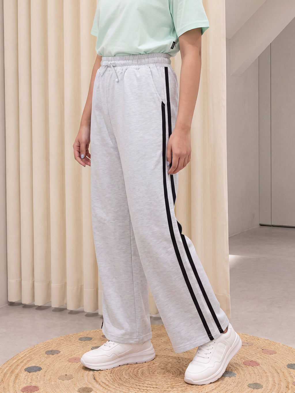 Lil Tomatoes Girls Cotton Looper Trackpant