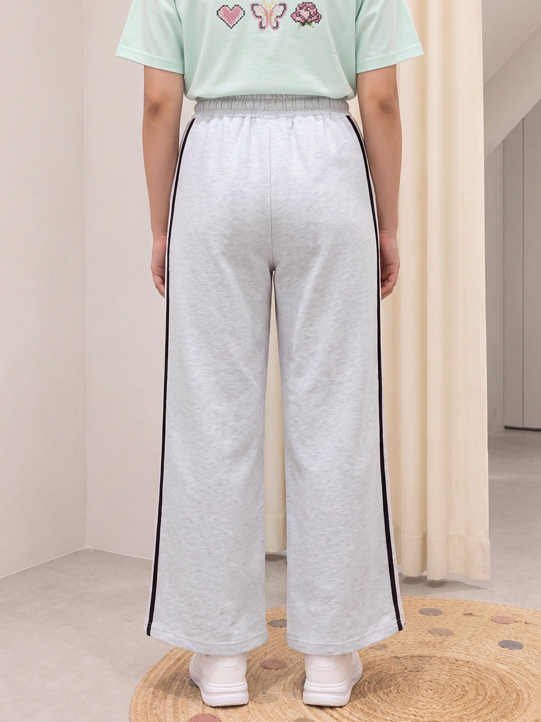 Lil Tomatoes Girls Cotton Looper Trackpant