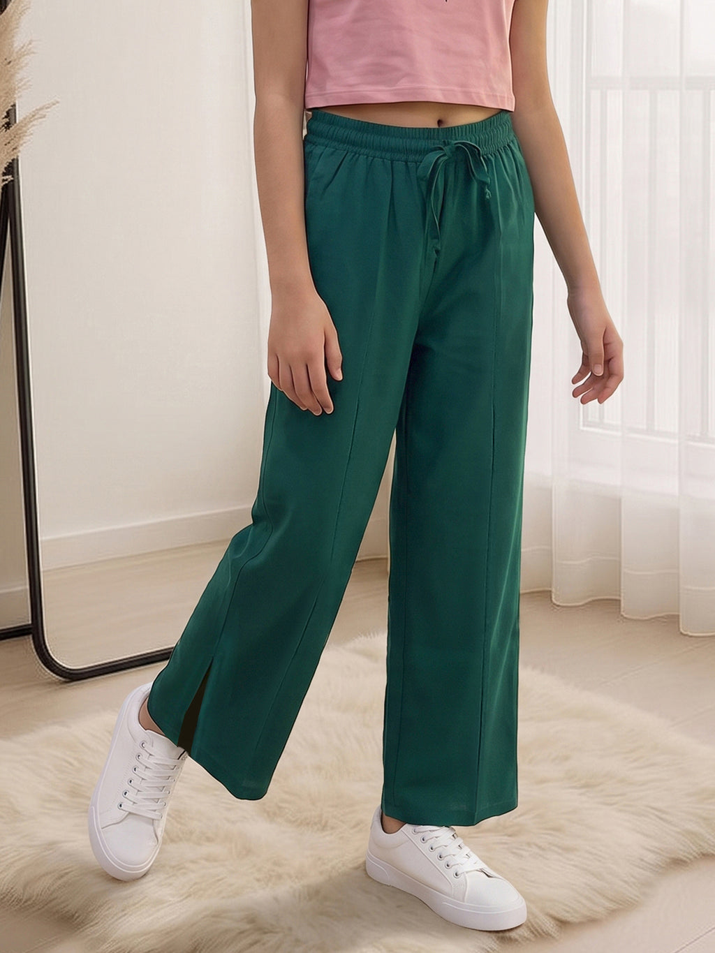 Lil Tomatoes Girls Cotton Looper Trackpant