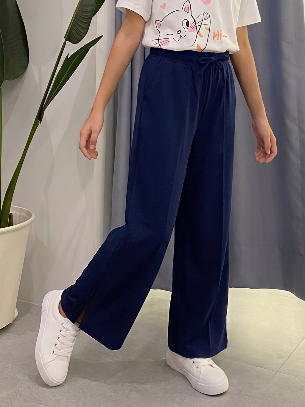 Lil Tomatoes Girls Cotton Looper Trackpant