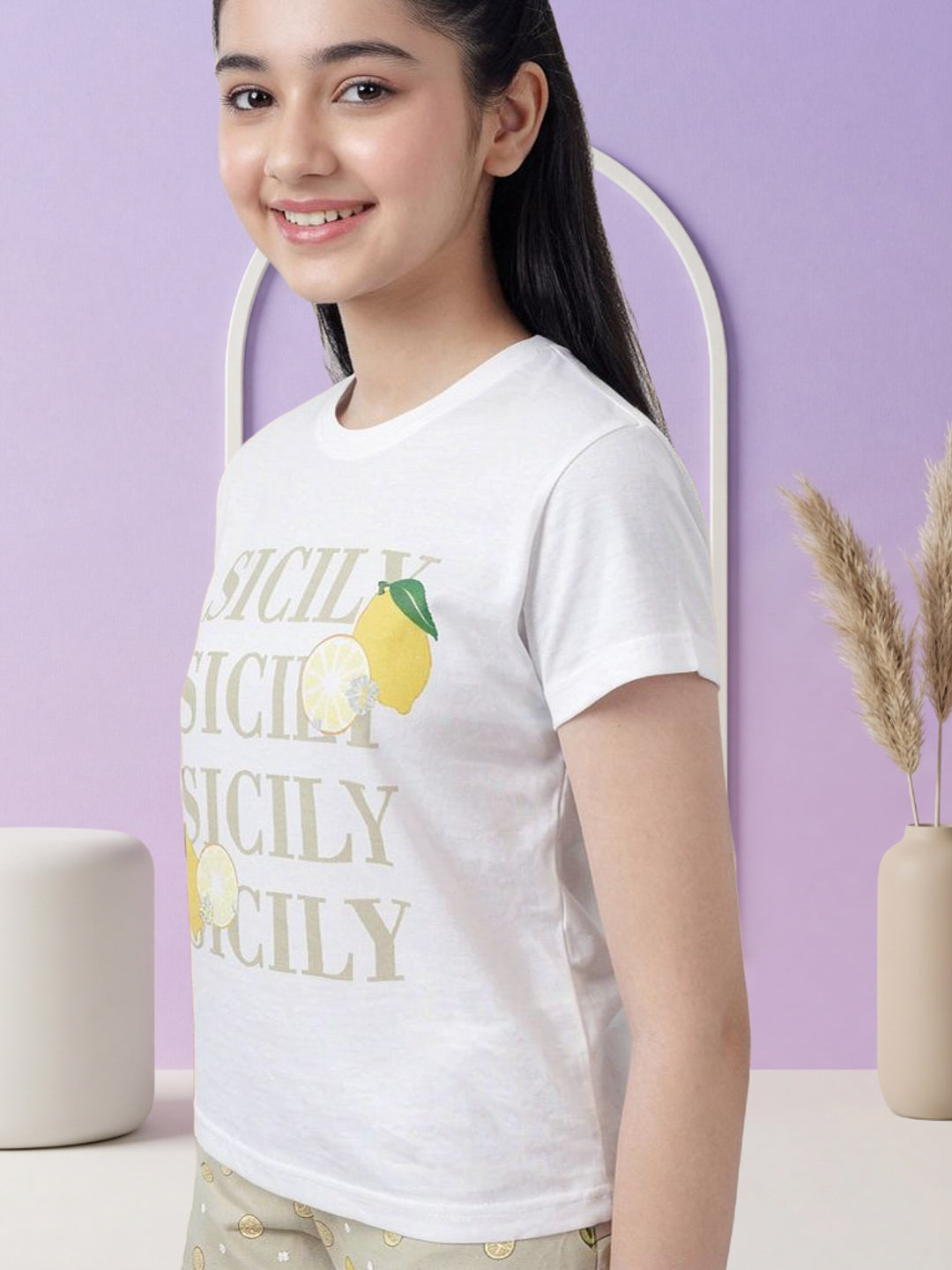 Lil Tomatoes Girls Cotton Night Suits