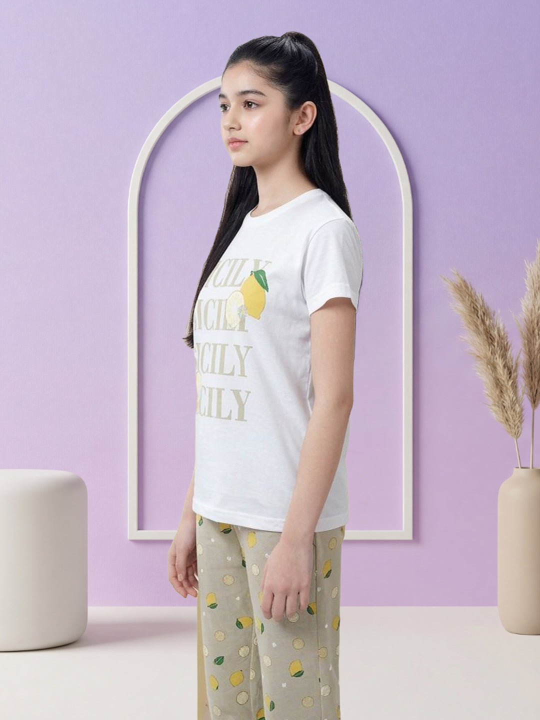 Lil Tomatoes Girls Cotton Night Suits