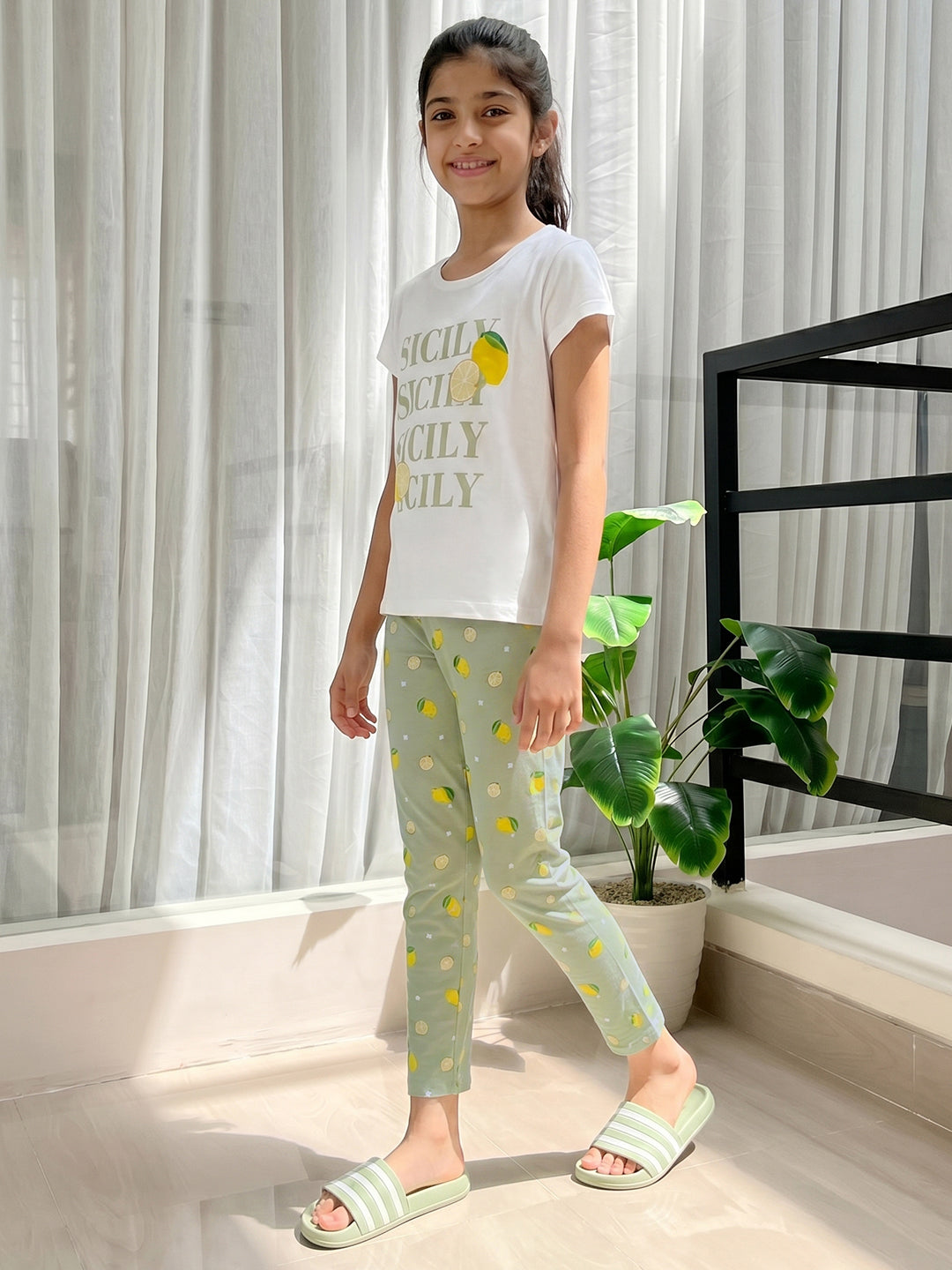 Lil Tomatoes Girls Cotton Night Suits