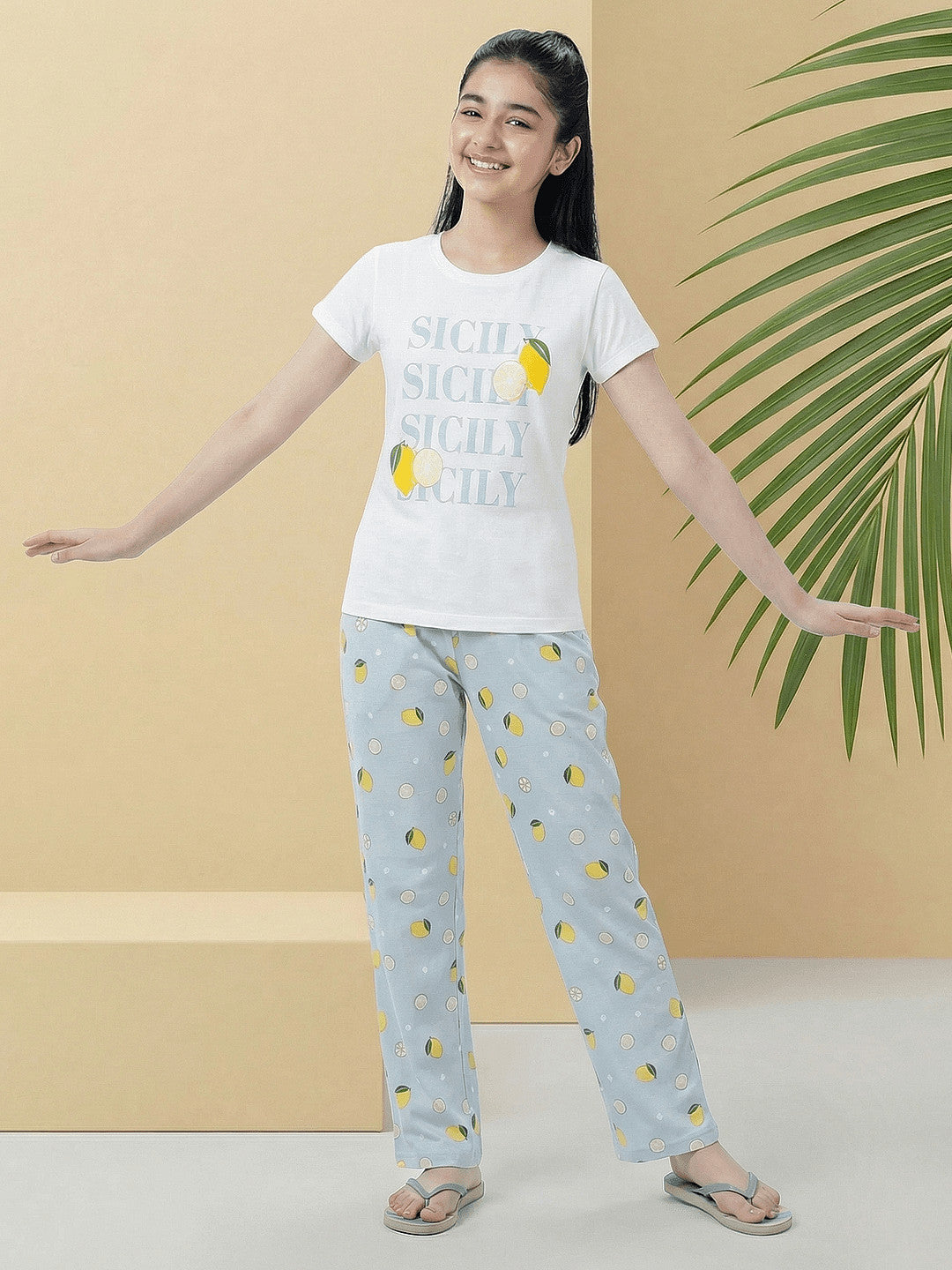 Lil Tomatoes Girls Cotton Night Suits