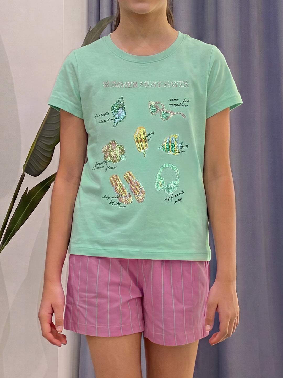 Lil Tomatoes Girls Cotton Night Suits