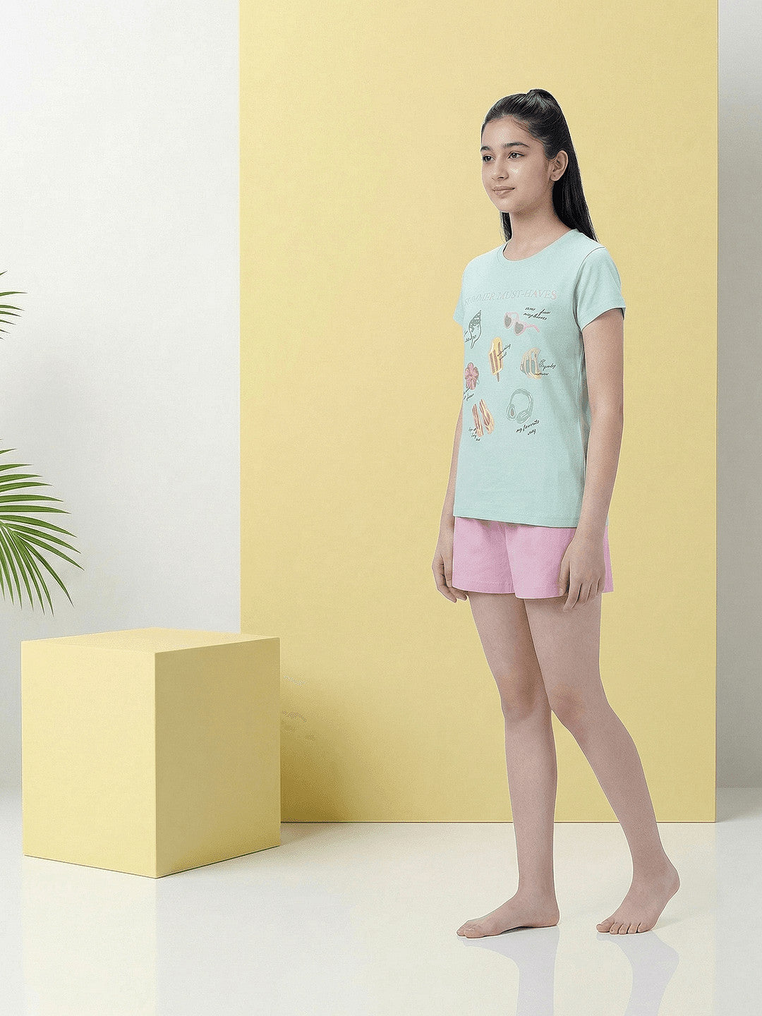 Lil Tomatoes Girls Cotton Night Suits