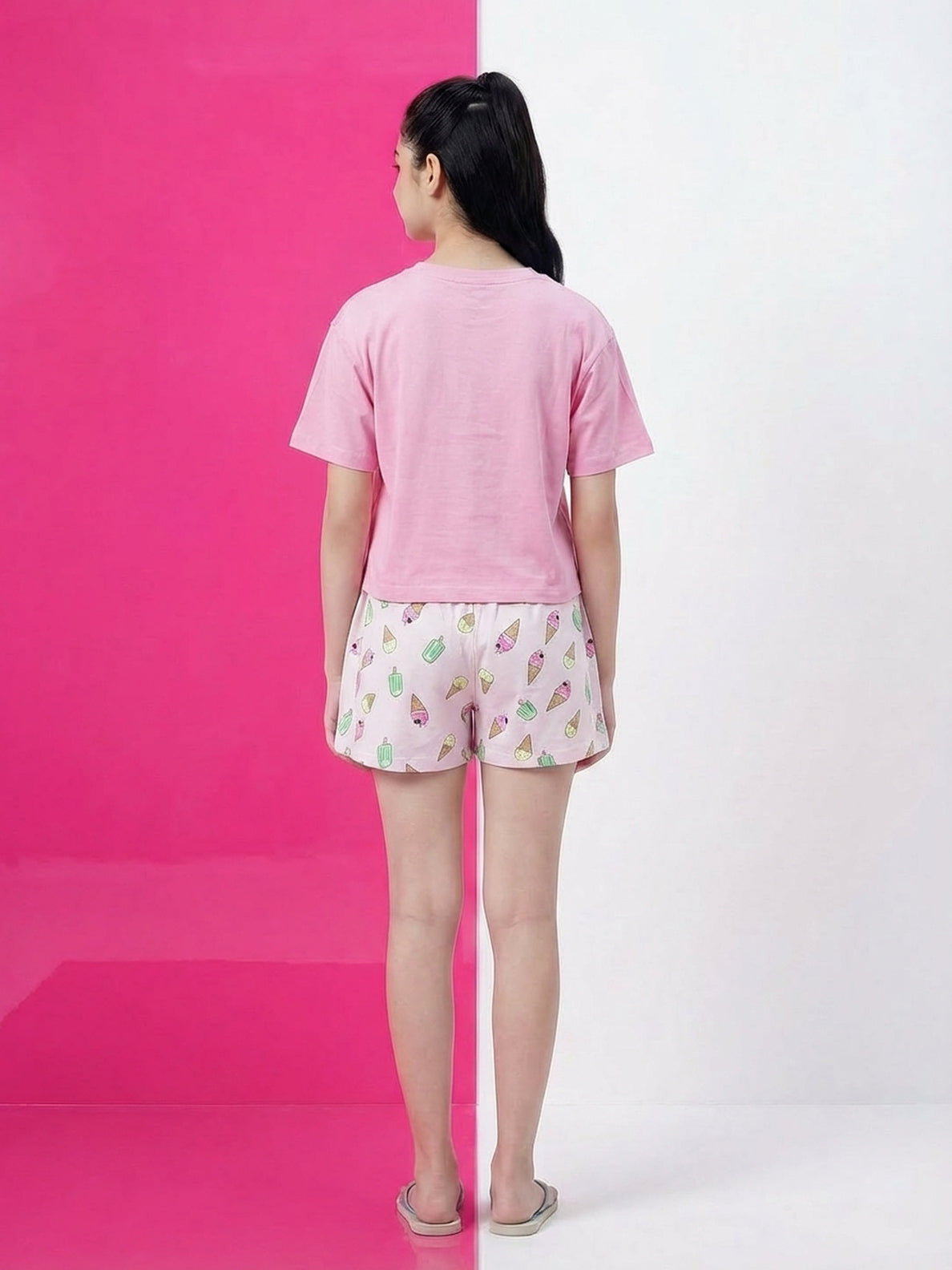 Lil Tomatoes Girls Cotton Night Suits