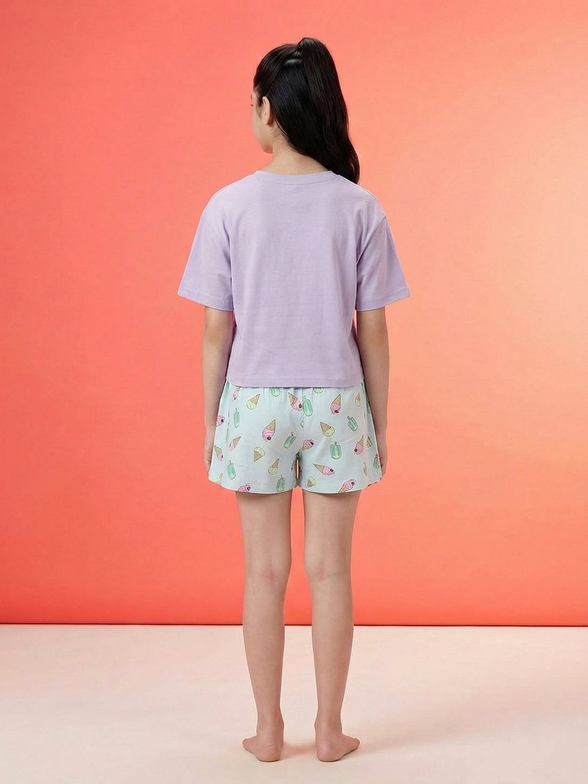 Lil Tomatoes Girls Cotton Night Suits