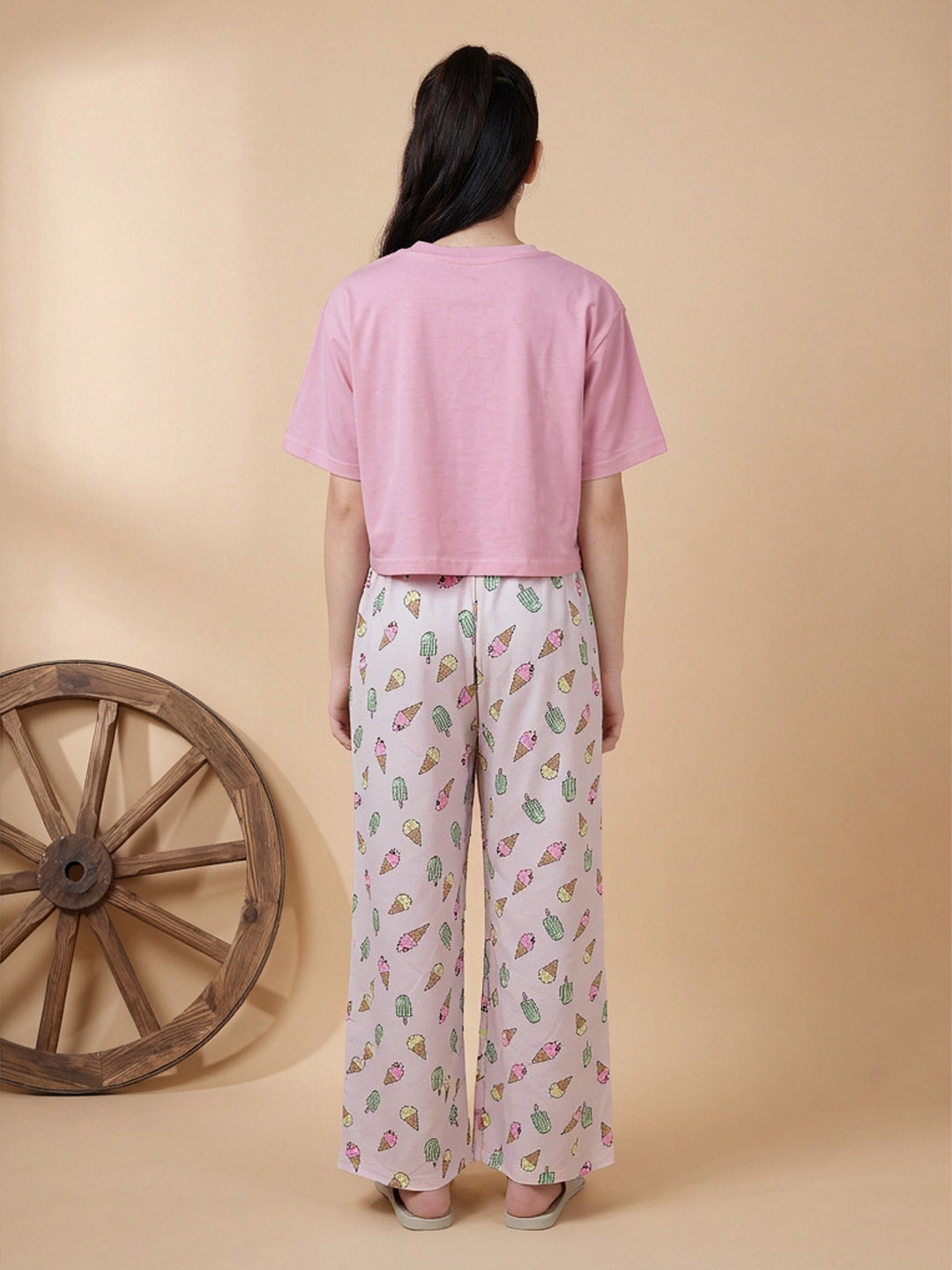 Lil Tomatoes Girls Cotton Night Suits