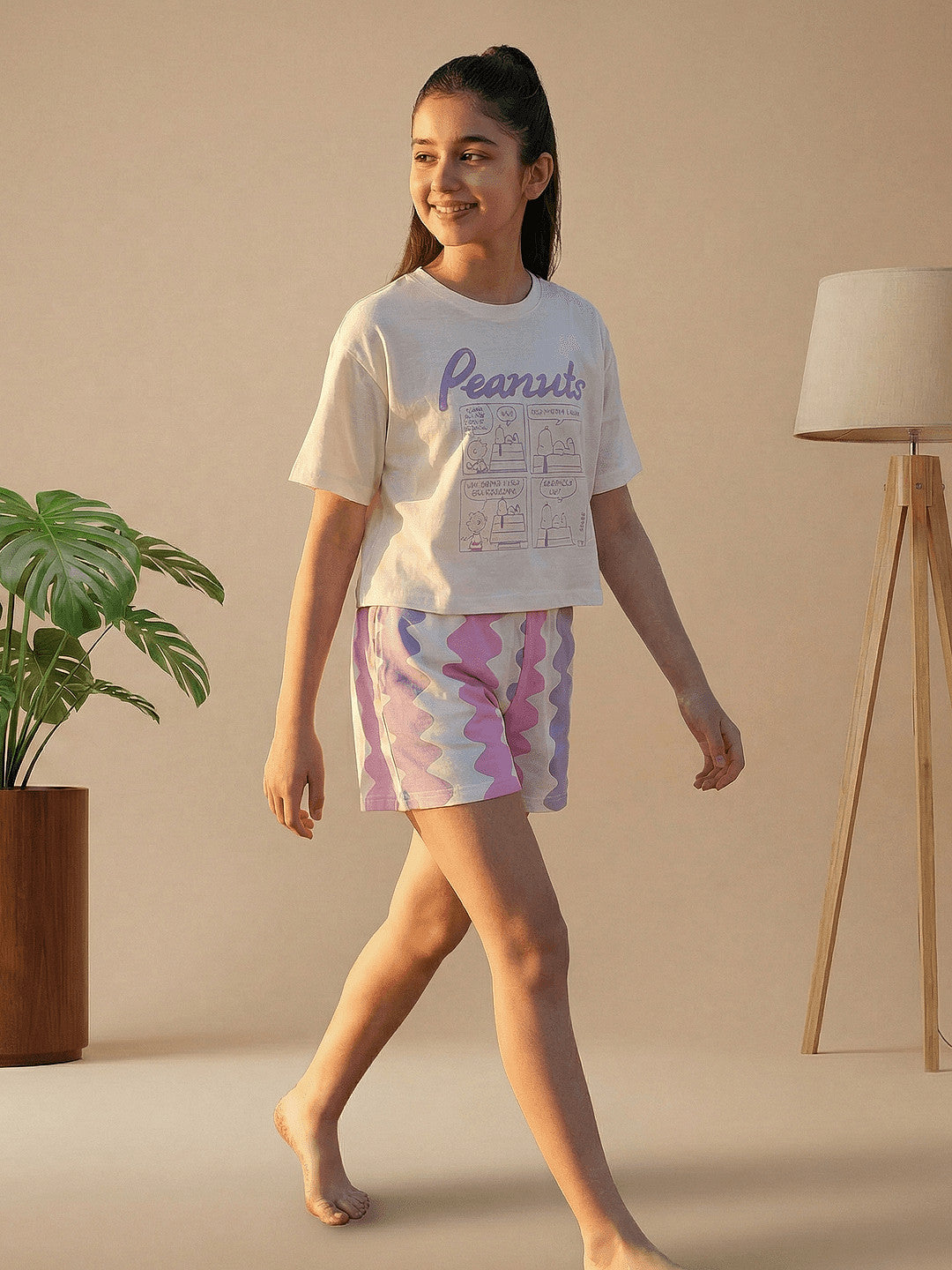 Lil Tomatoes Girls Cotton Night Suits