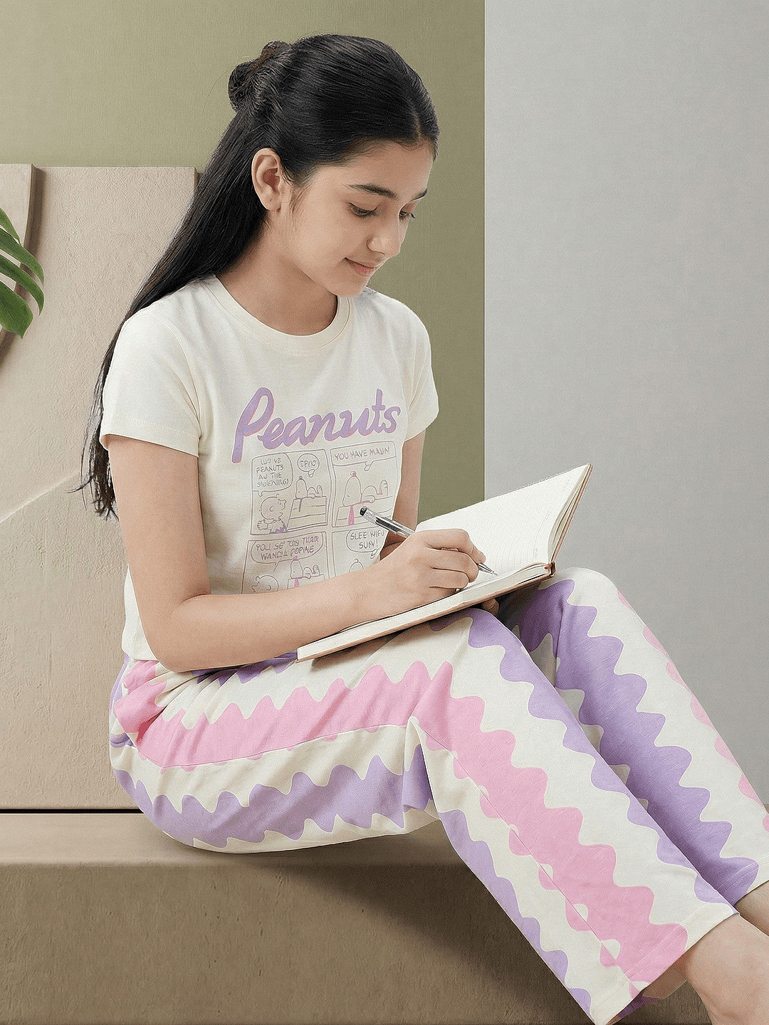 Lil Tomatoes Girls Cotton Night Suits