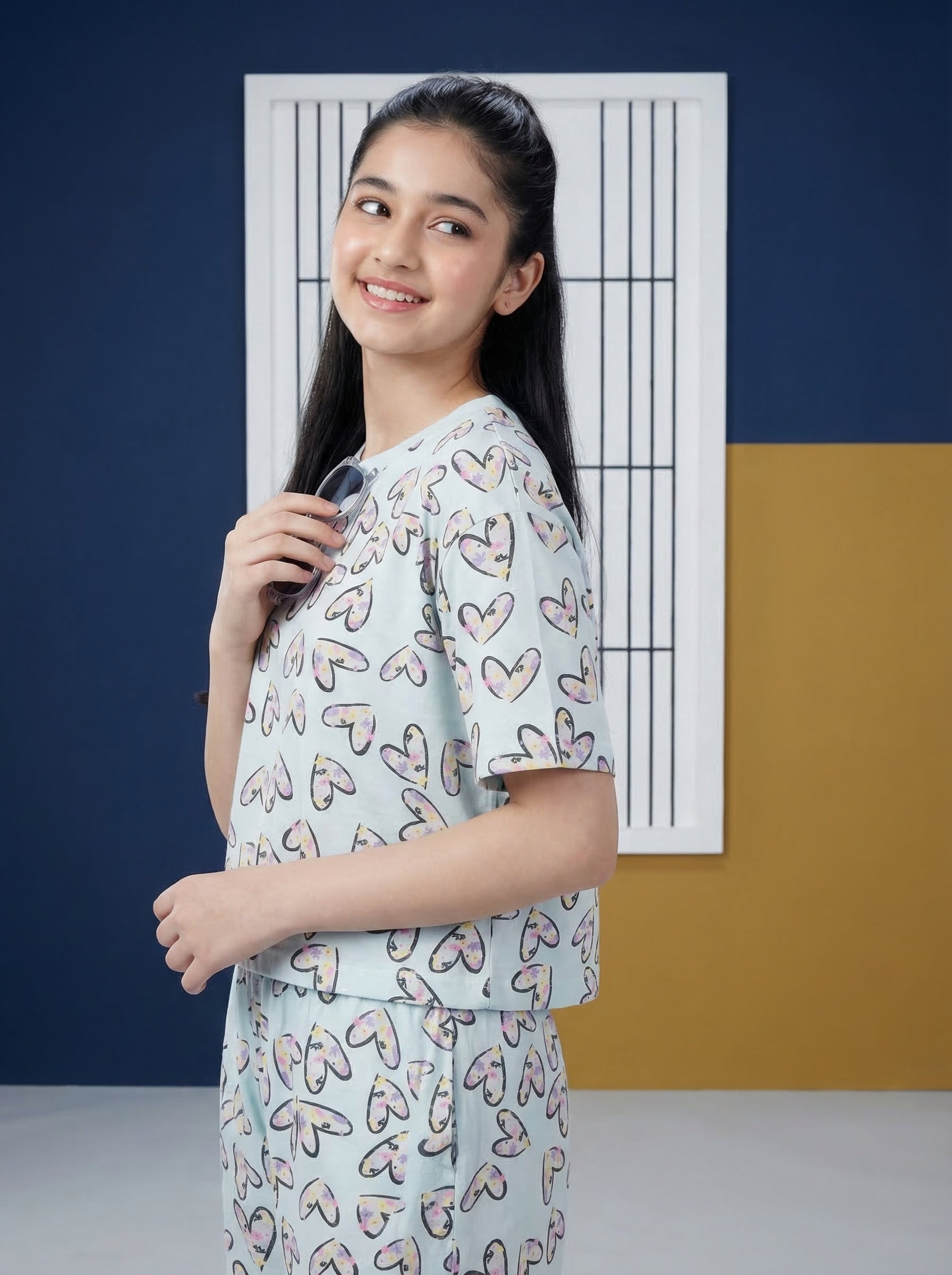 Lil Tomatoes Girls Cotton Night Suits