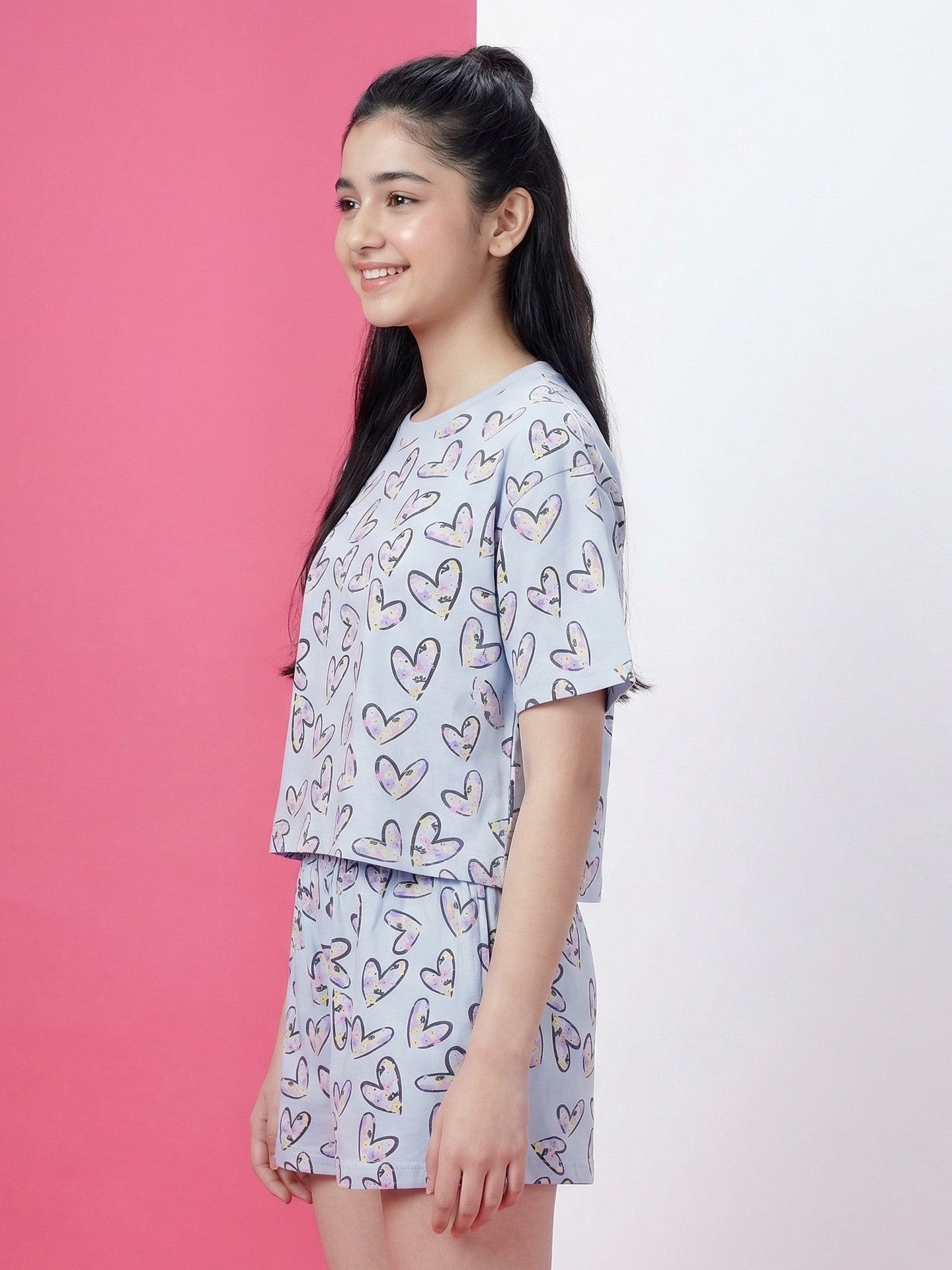 Lil Tomatoes Girls Cotton Night Suits