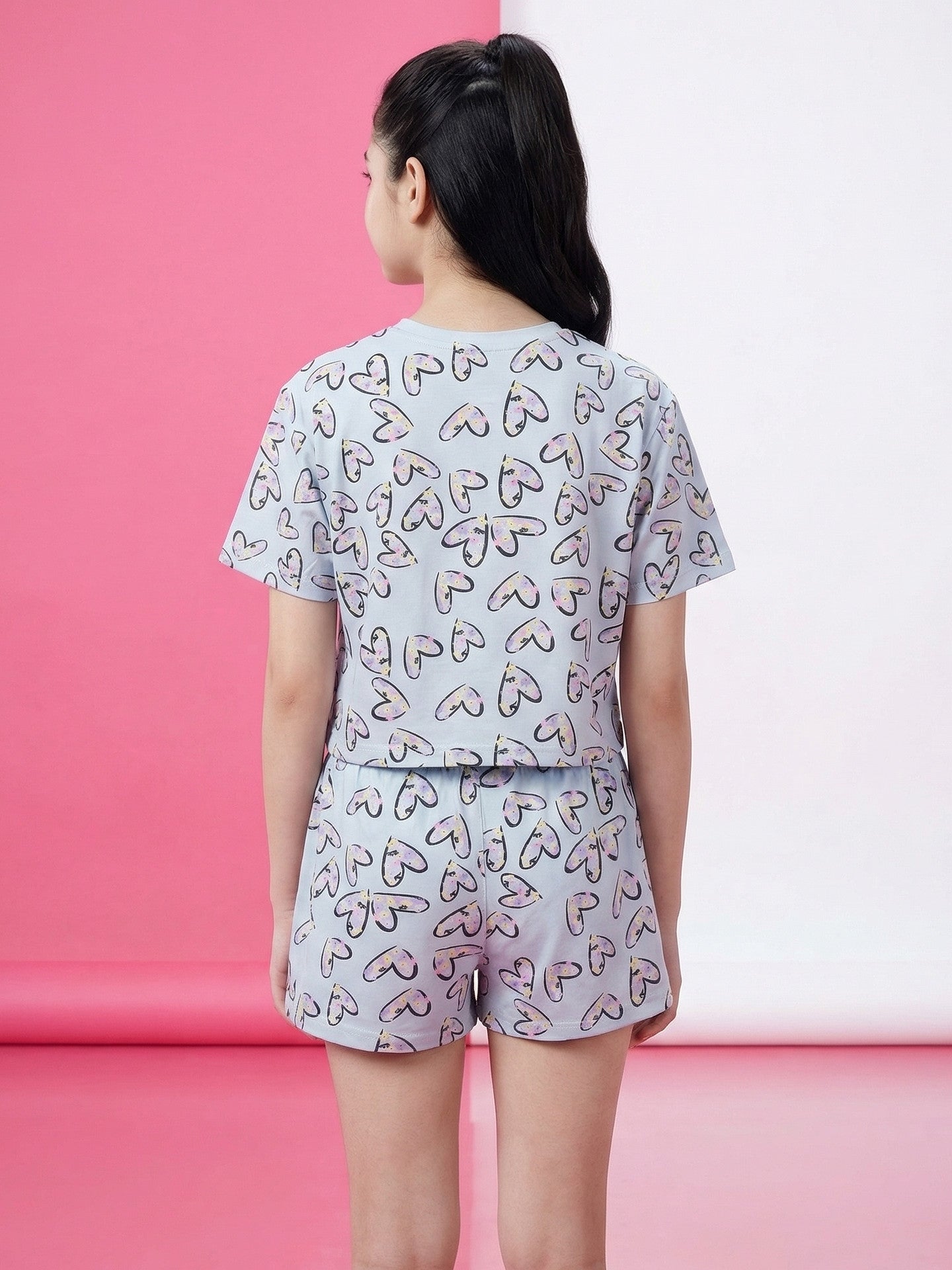 Lil Tomatoes Girls Cotton Night Suits