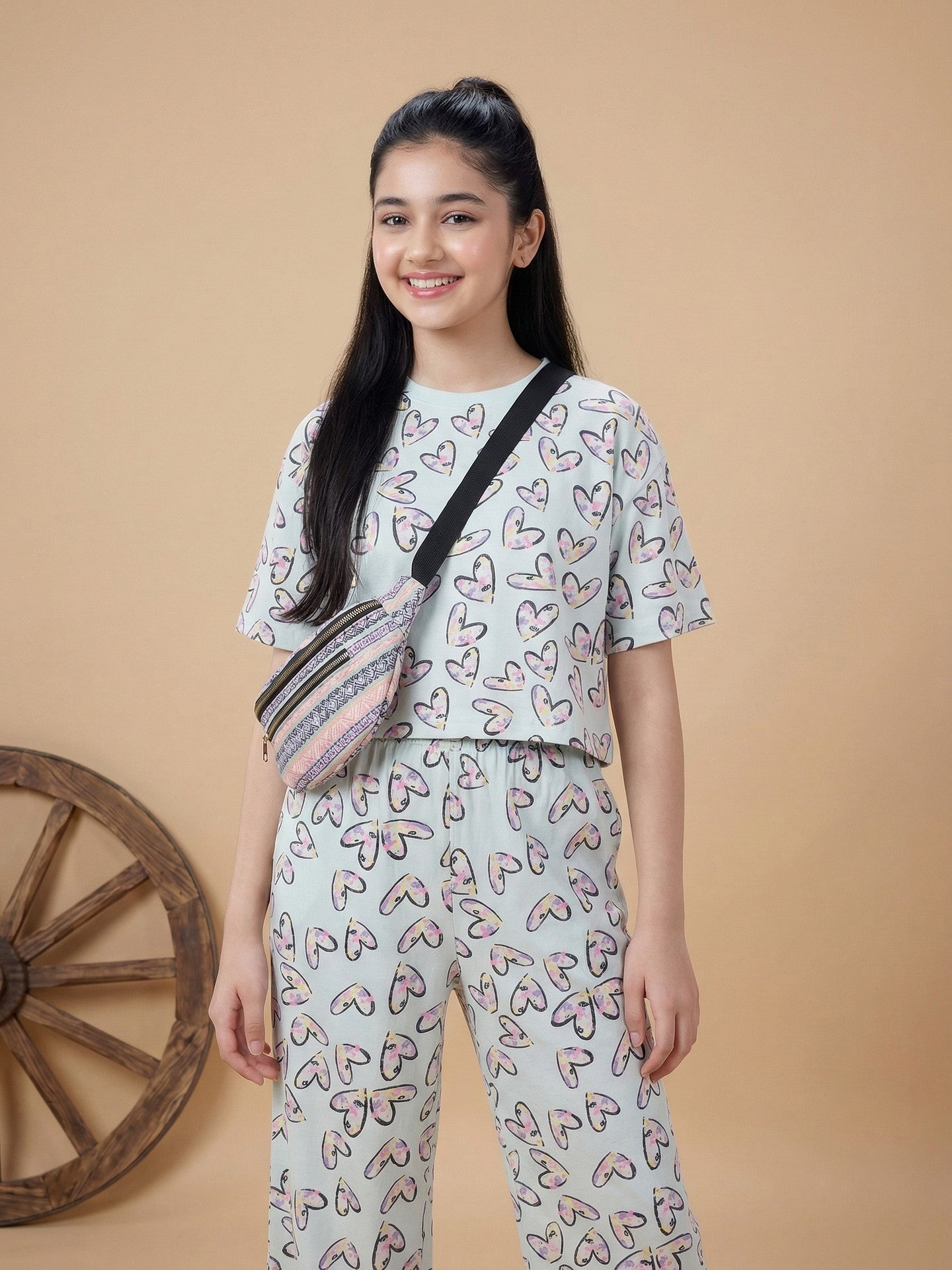 Lil Tomatoes Girls Cotton Night Suits