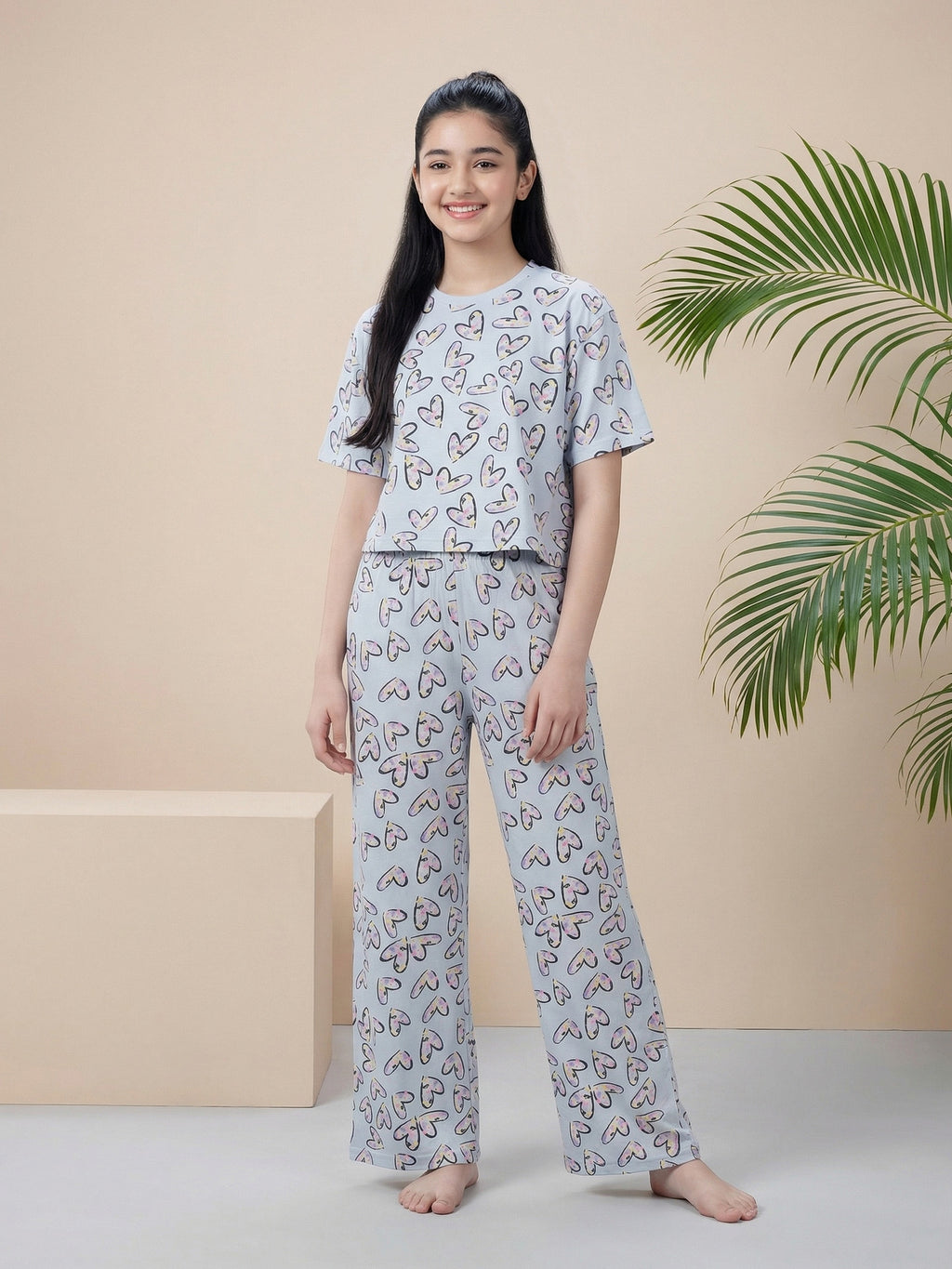 Lil Tomatoes Girls Cotton Night Suits