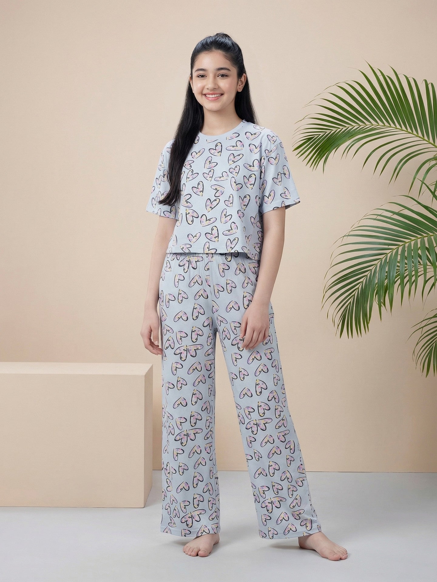 Lil Tomatoes Girls Cotton Night Suits