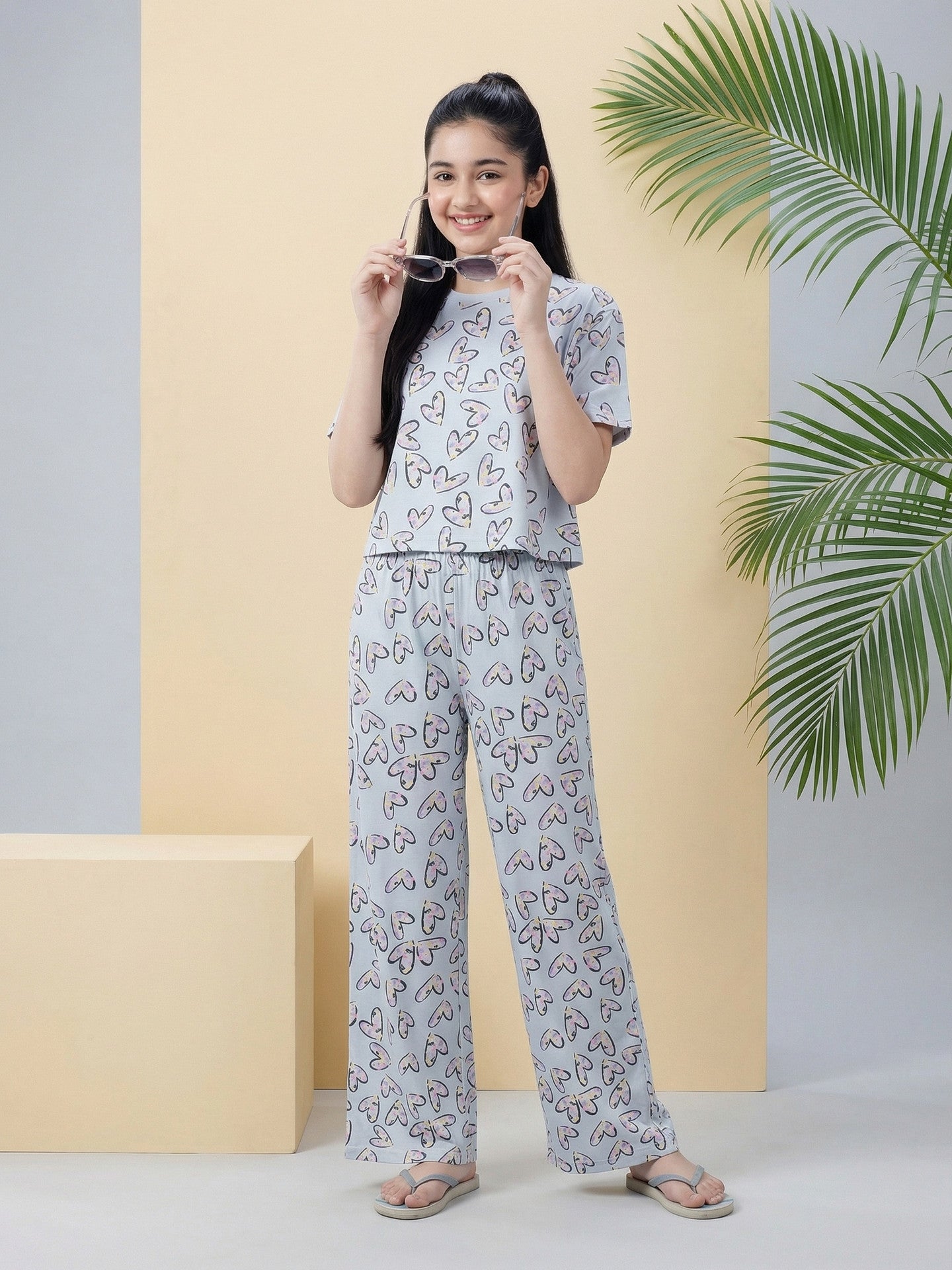 Lil Tomatoes Girls Cotton Night Suits