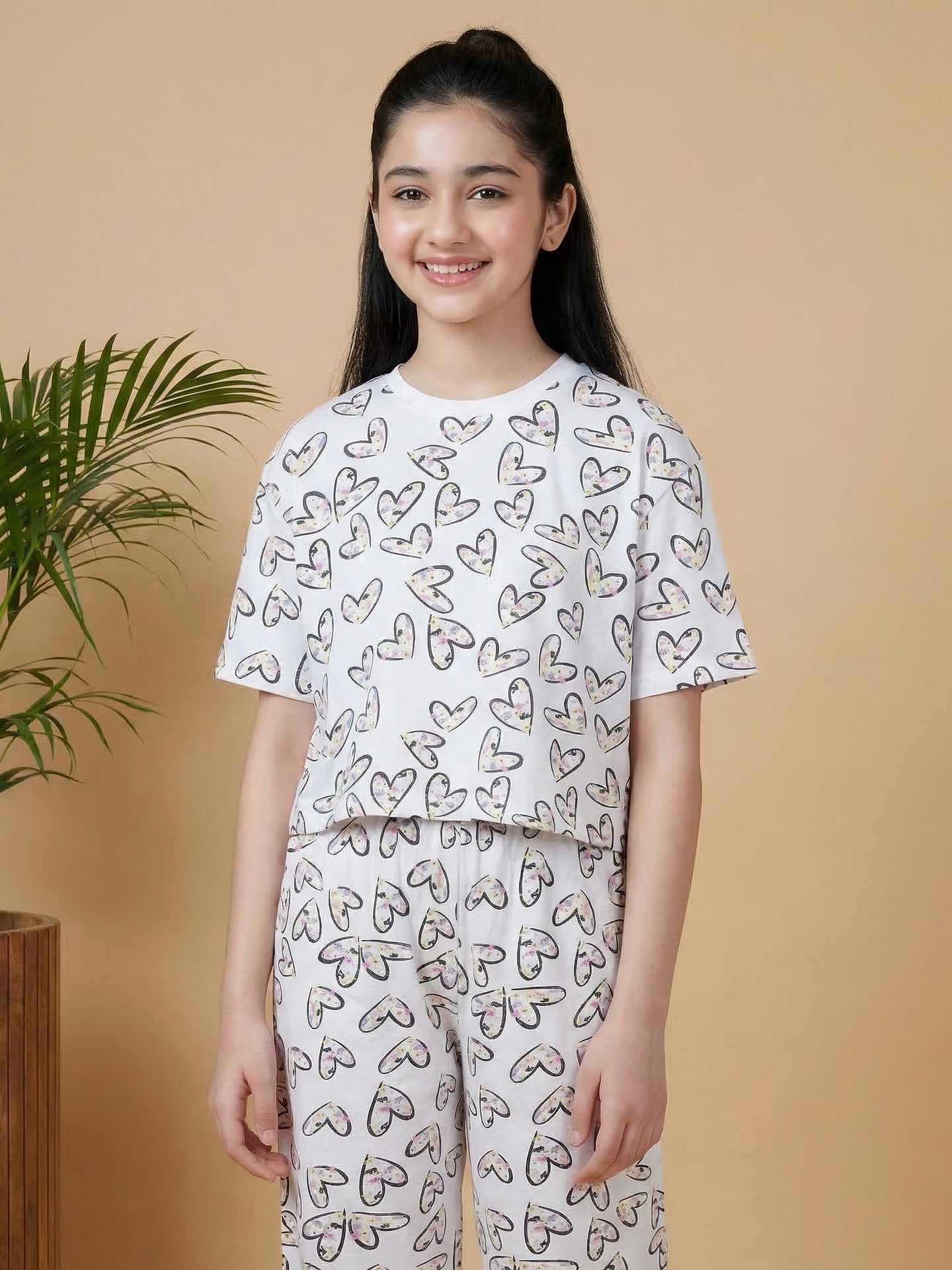 Lil Tomatoes Girls Cotton Night Suits